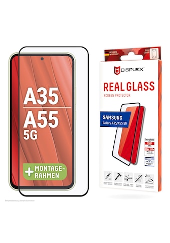 Displayschutzglas »Real Glass Full Cover«, für Samsung Galaxy A35-Samsung Galaxy A55...