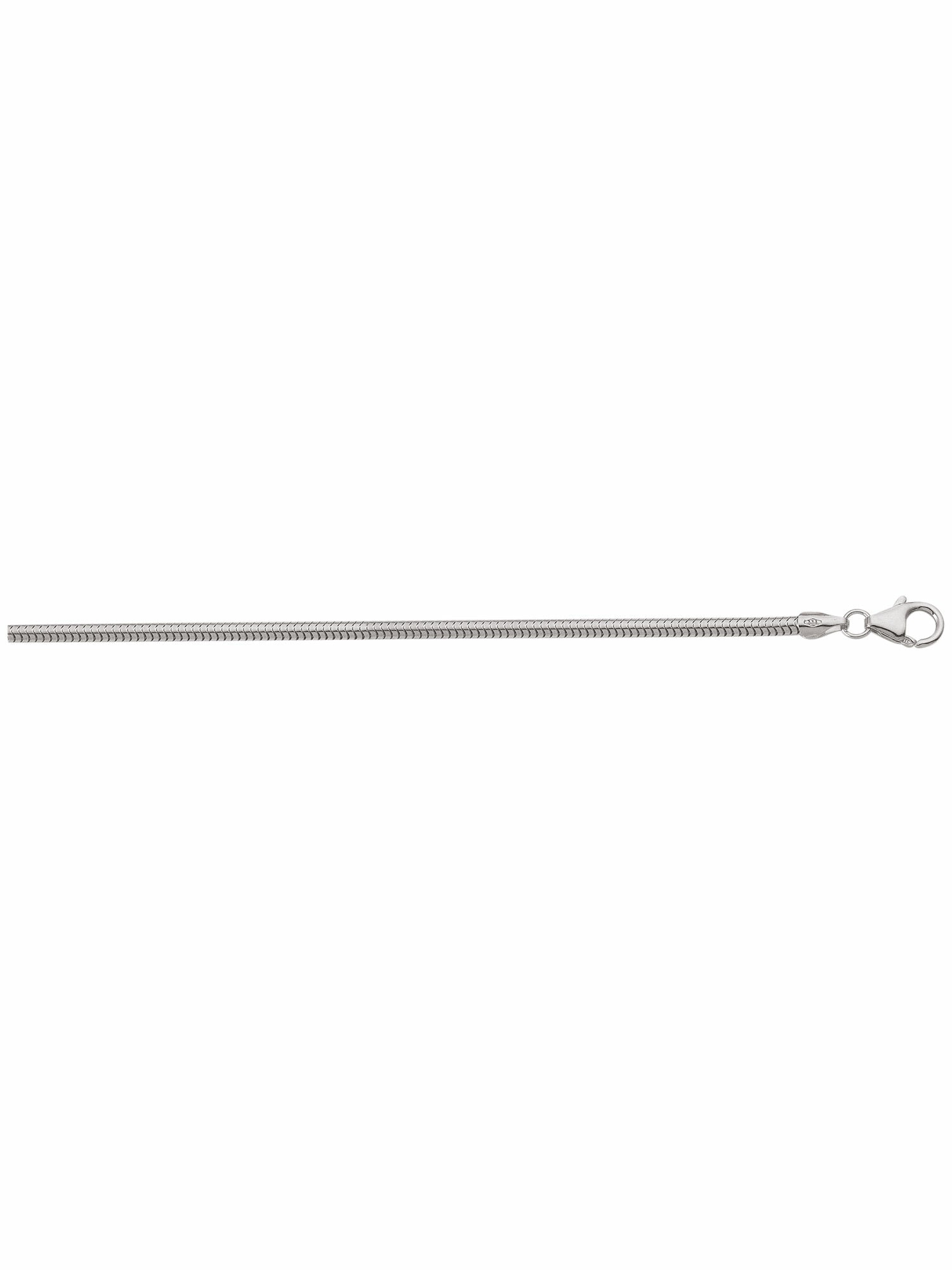 Adelia´s Silberkette »925 Silber Schlangen Halskette Ø 1,5 mm«, Silberschmuck für Damen