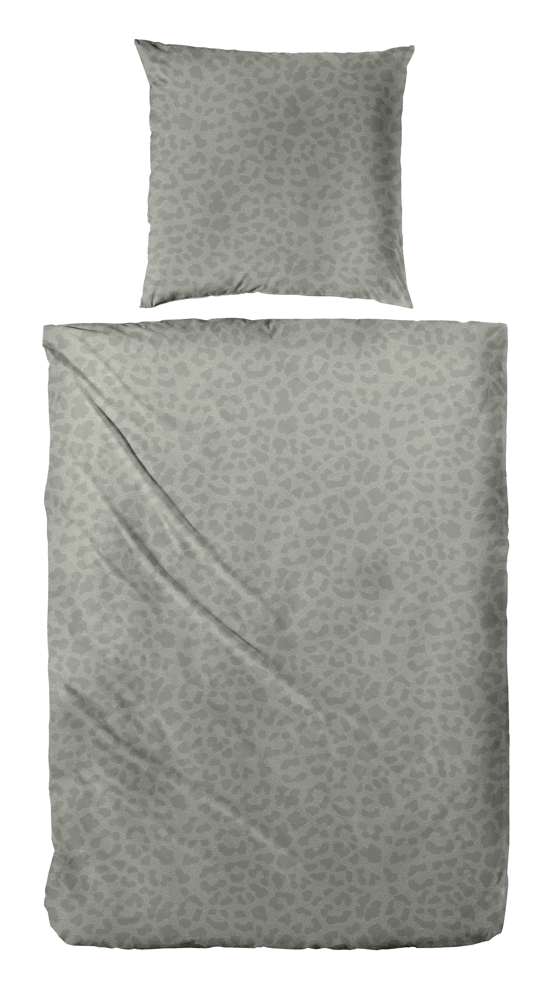 Primera Bettwäsche »Biber-Bettwäsche Leo« 2 Stk. mit dezentem Leo-Design