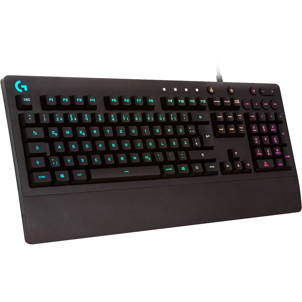 Logitech G Gaming-Tastatur »G213«, (Ziffernblock-USB-Anschluss-Multimedia-Tasten)