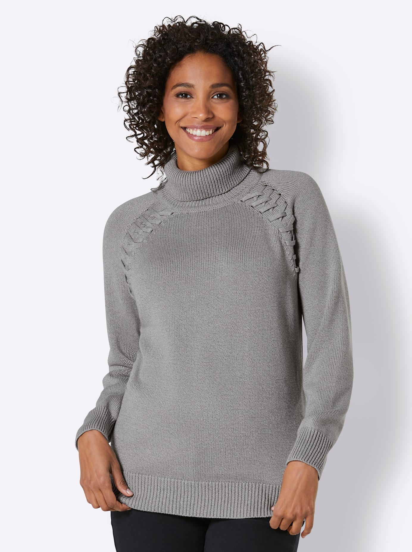 Rollkragenpullover »Pima-Baumwoll-Pullover«