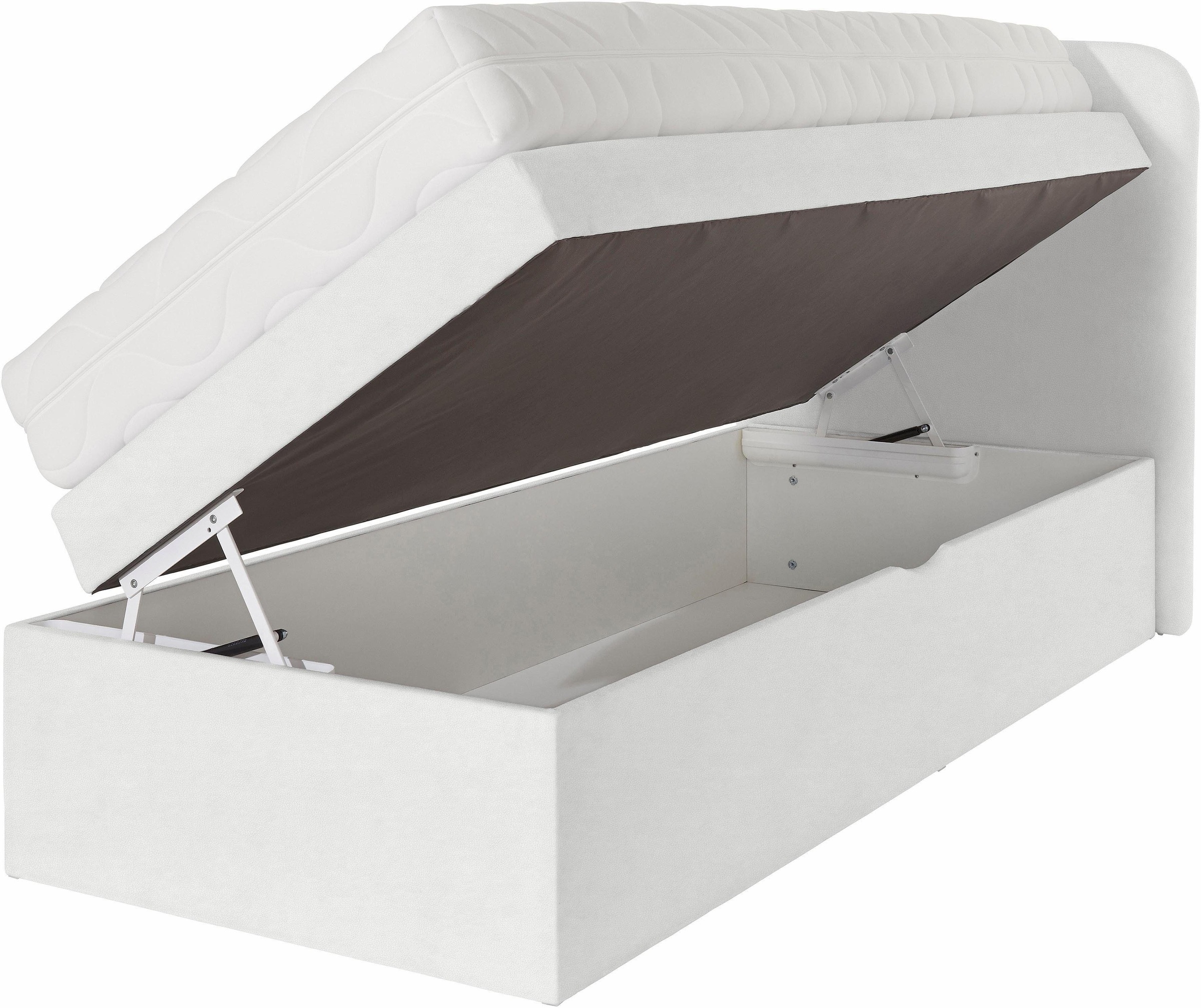 Westfalia Schlafkomfort Boxspringbett, wahlweise mit Bettkasten und 2 Matratzenqualitäten
