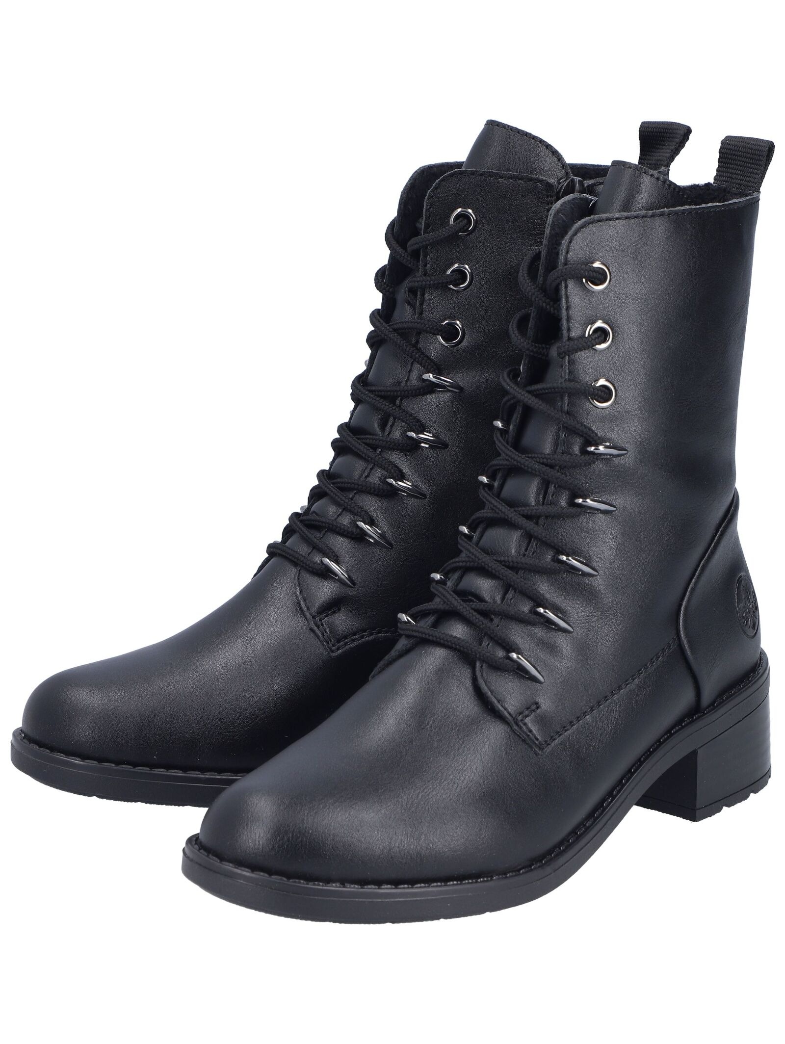 Rieker Lace-up Ankle Boots Women's Black 39 3