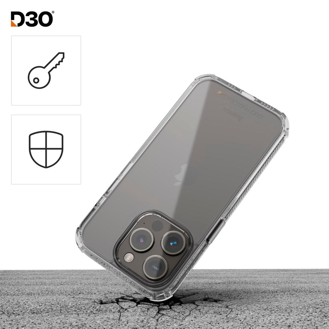 Hama Smartphone-Hülle »Handyhülle „Extreme Protect“ für iPhone 16 Pro Max (stoßfest, D3O)«, iPhone 16 Pro Max, 17,5 cm (6,9 Zoll)