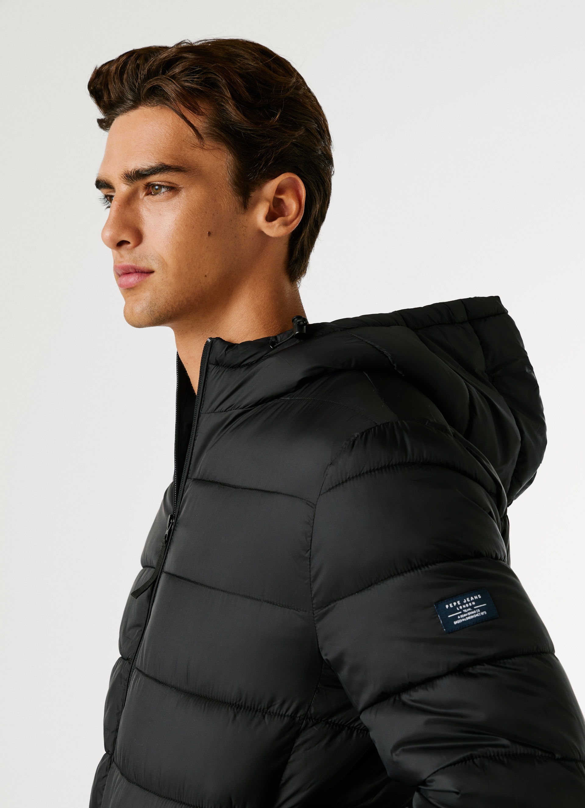 Pepe Jeans Steppjacke »PUFFER HOOD« mit Kapuze Regular Fit mit Kapuze
