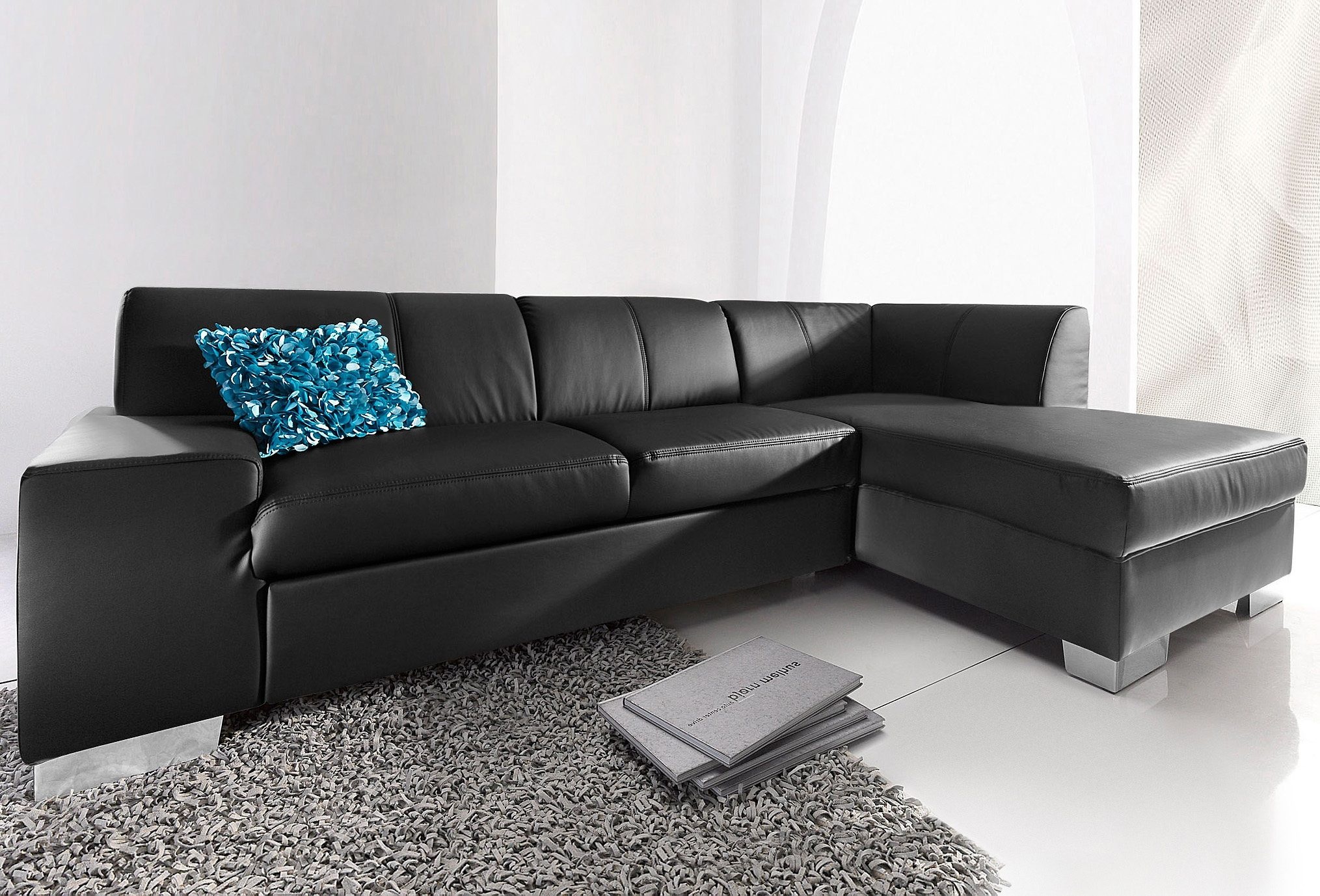 DOMO collection Ecksofa Star, wahlweise mit Bettfunktion