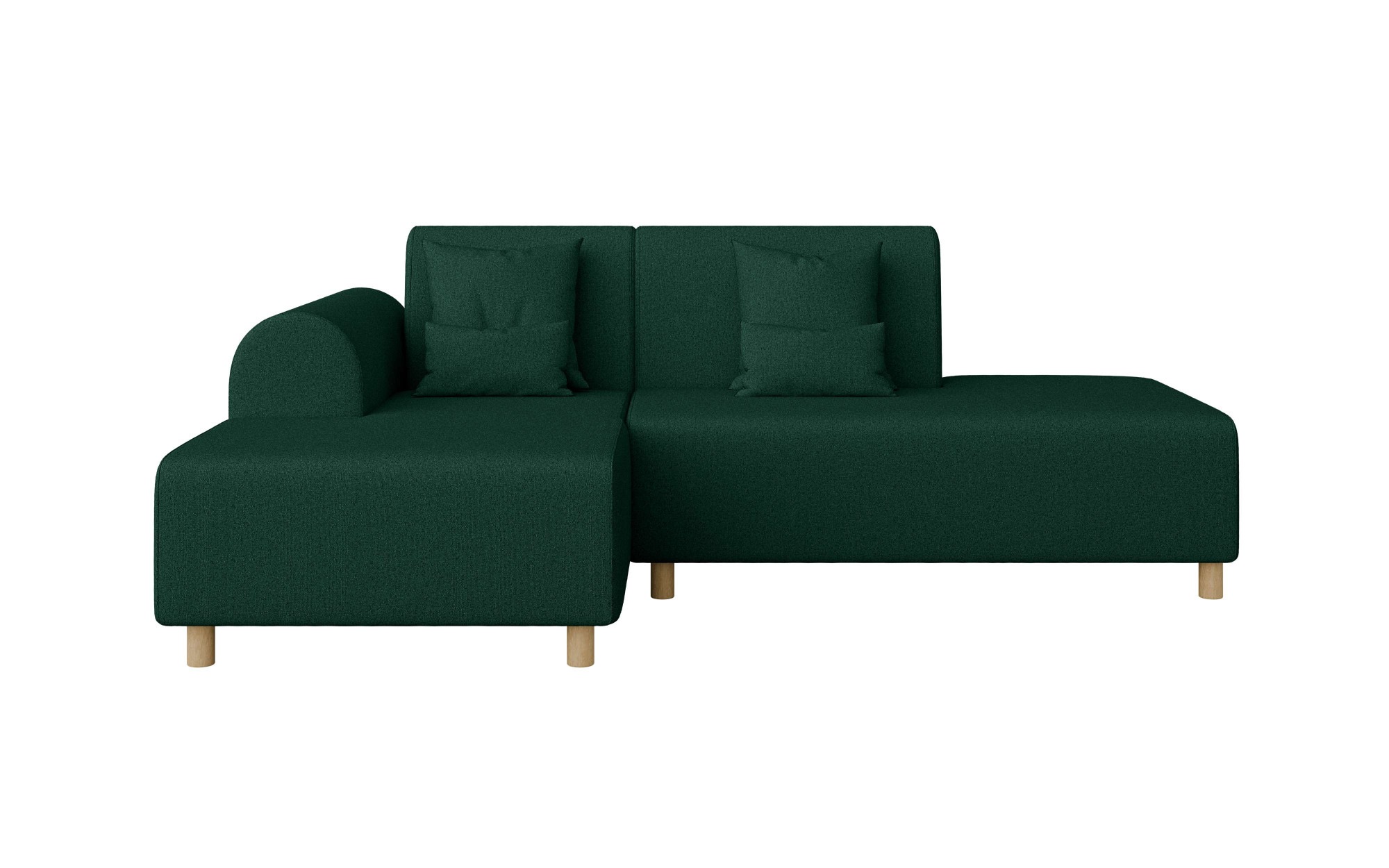 INOSIGN Ecksofa »Suyala«, L-Form mit Hocker