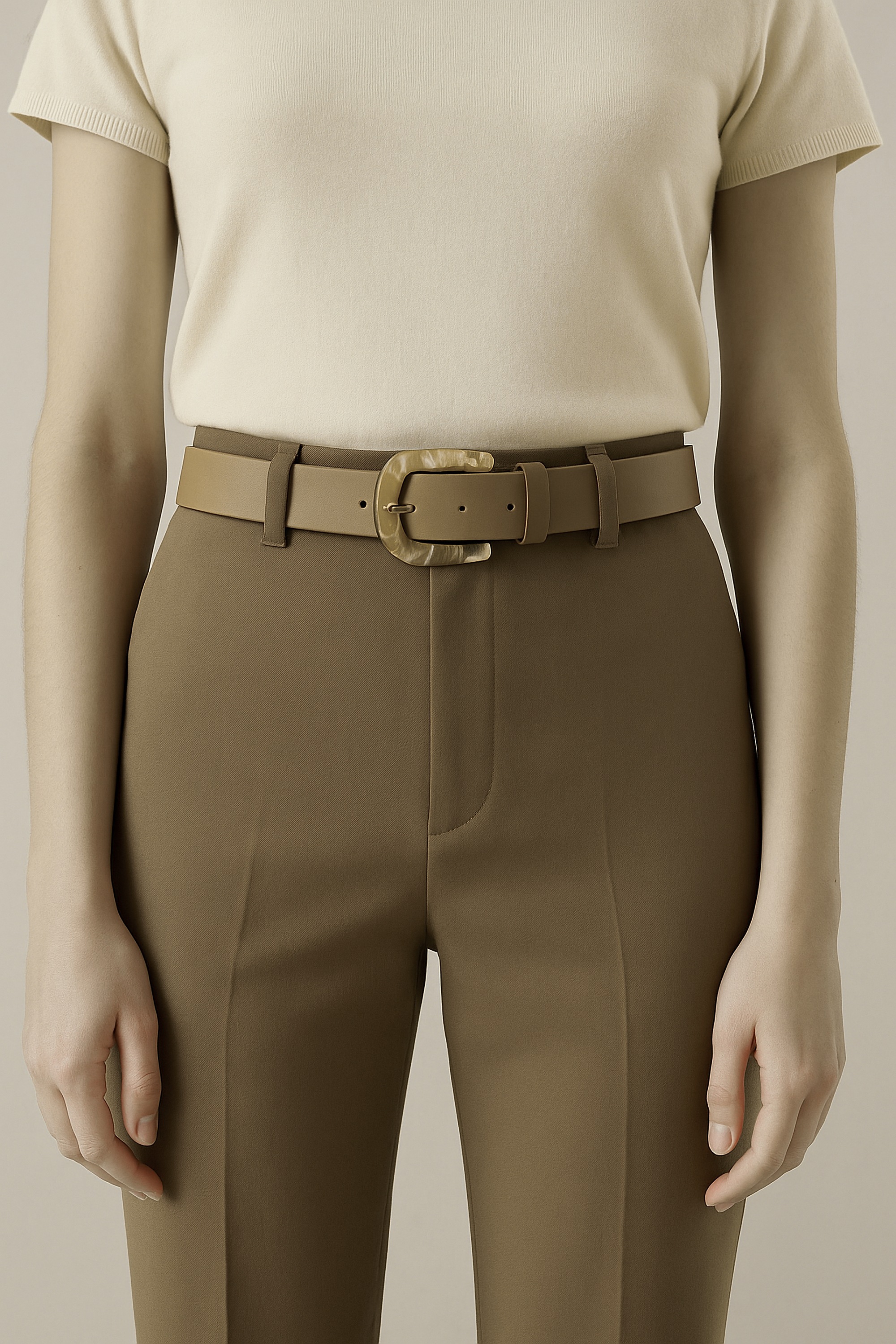 COLLEZIONE ALESSANDRO Ledergürtel "Pearl", aus echtem Leder mit Strass Stei günstig online kaufen