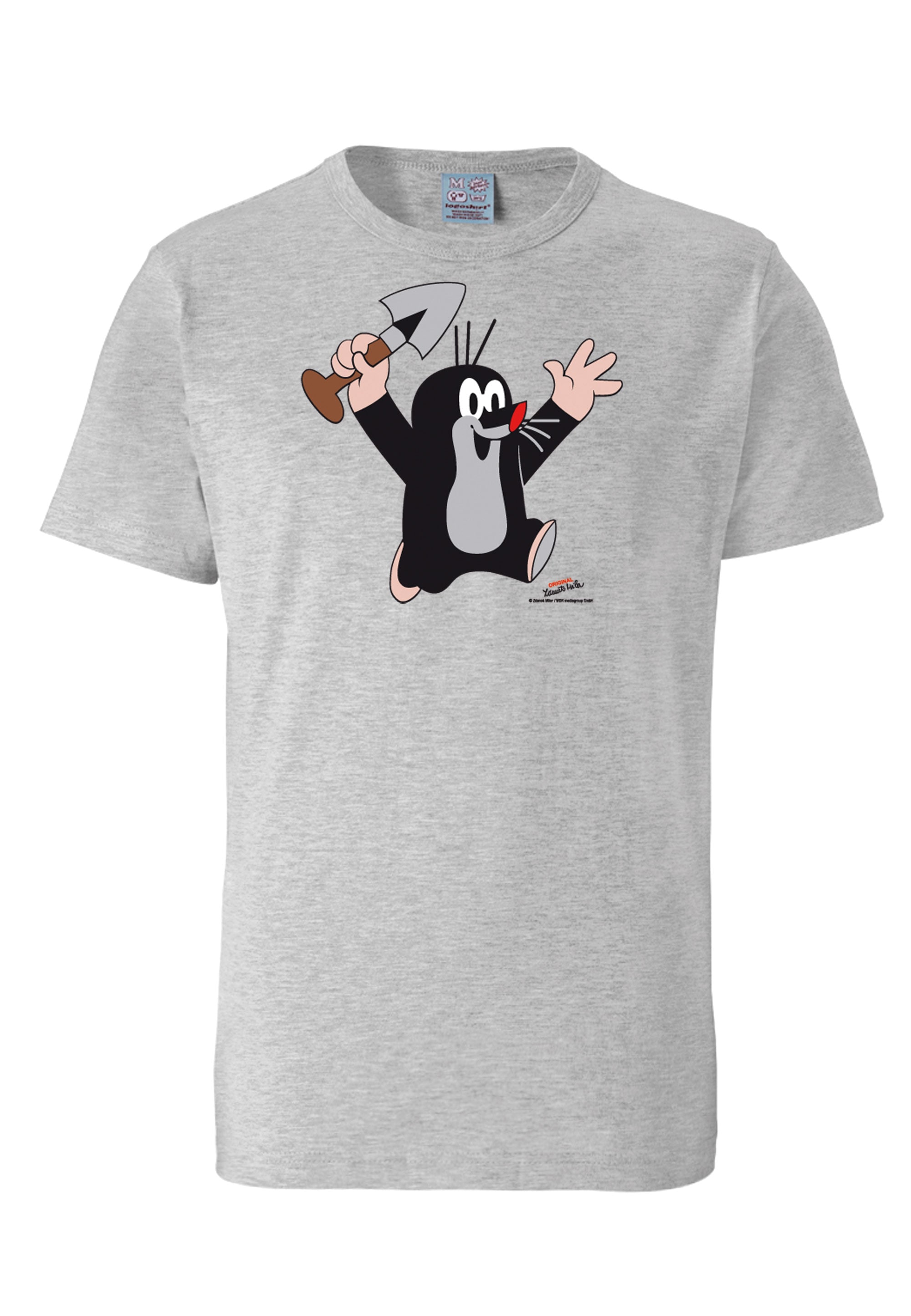 LOGOSHIRT T-Shirt »Der kleine Maulwurf«, mit lizenziertem Originaldesign