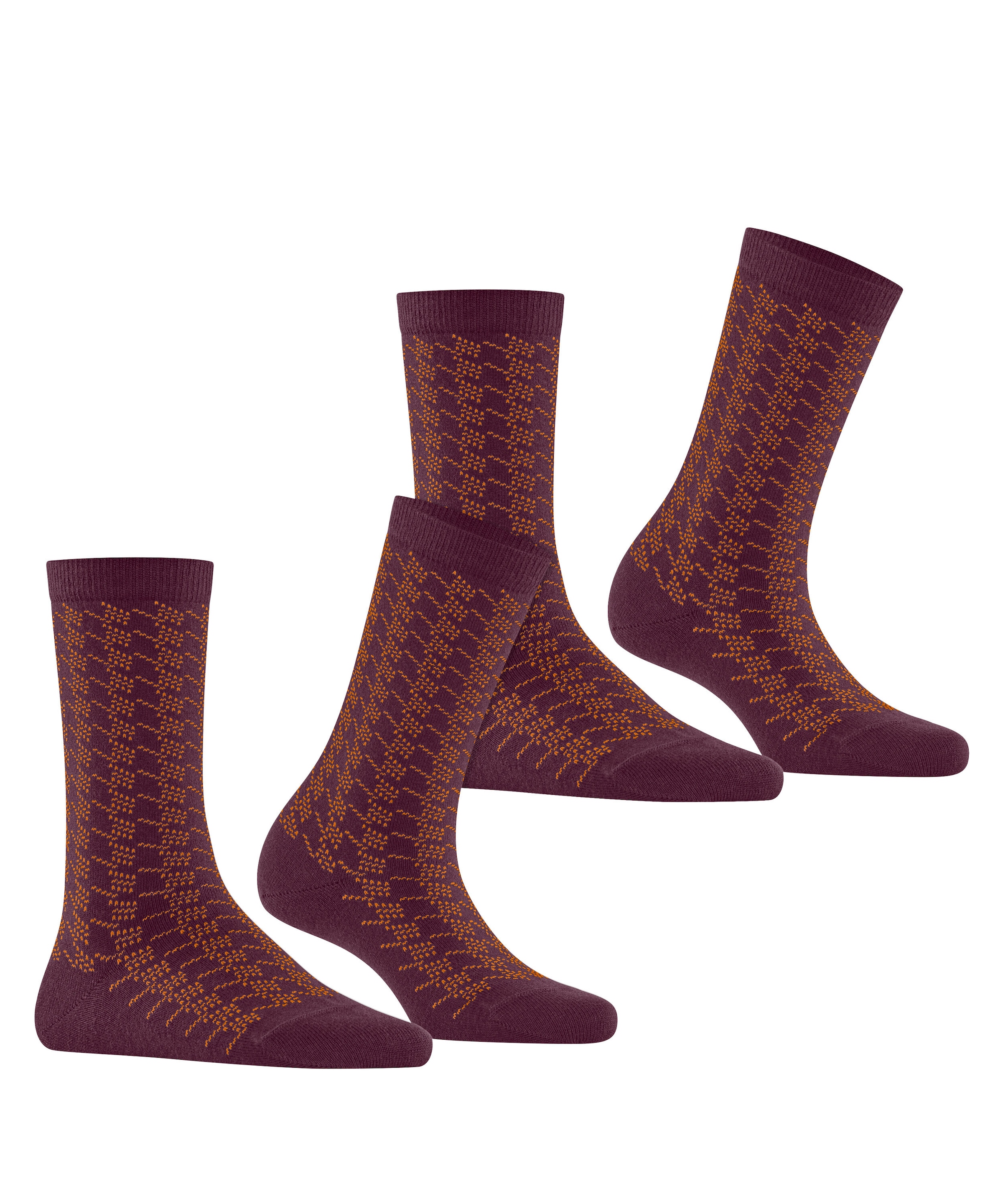 Esprit Socken »Pepita Pattern 2-Pack« 2 Stk. tlg.