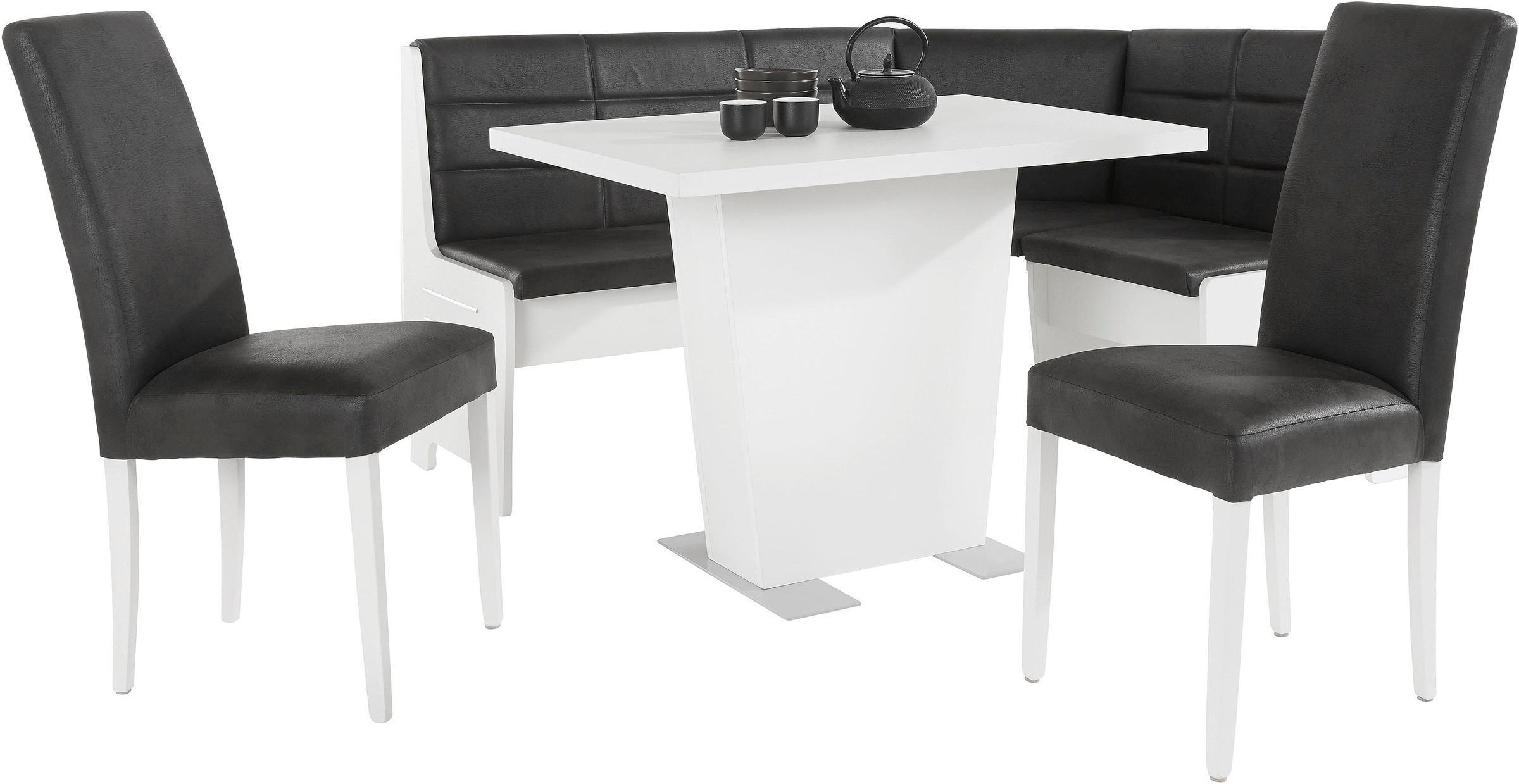 INOSIGN Eckbankgruppe »Carola«, (Set, 4 tlg.)