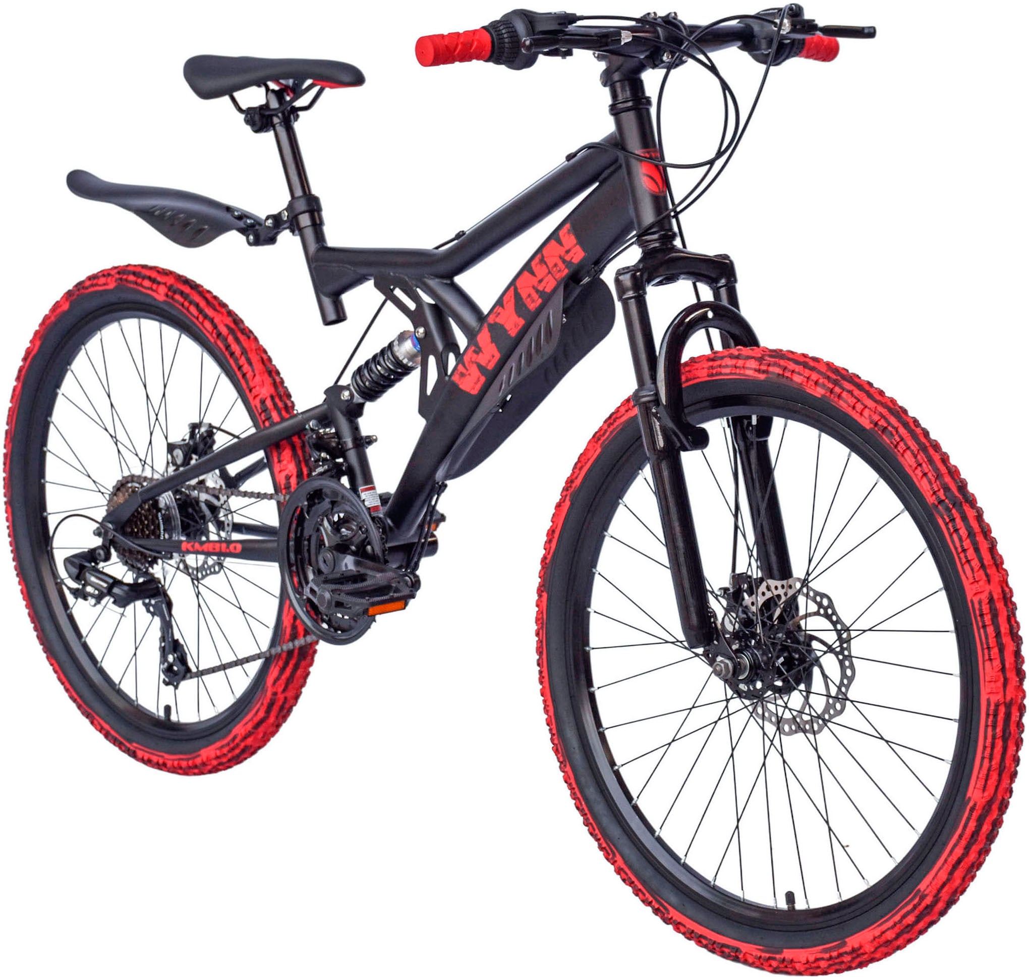 WYNN Jugendfahrrad »KMB1.0« 21 Gang Shimano Tourney Schaltwerk Kettenschaltung