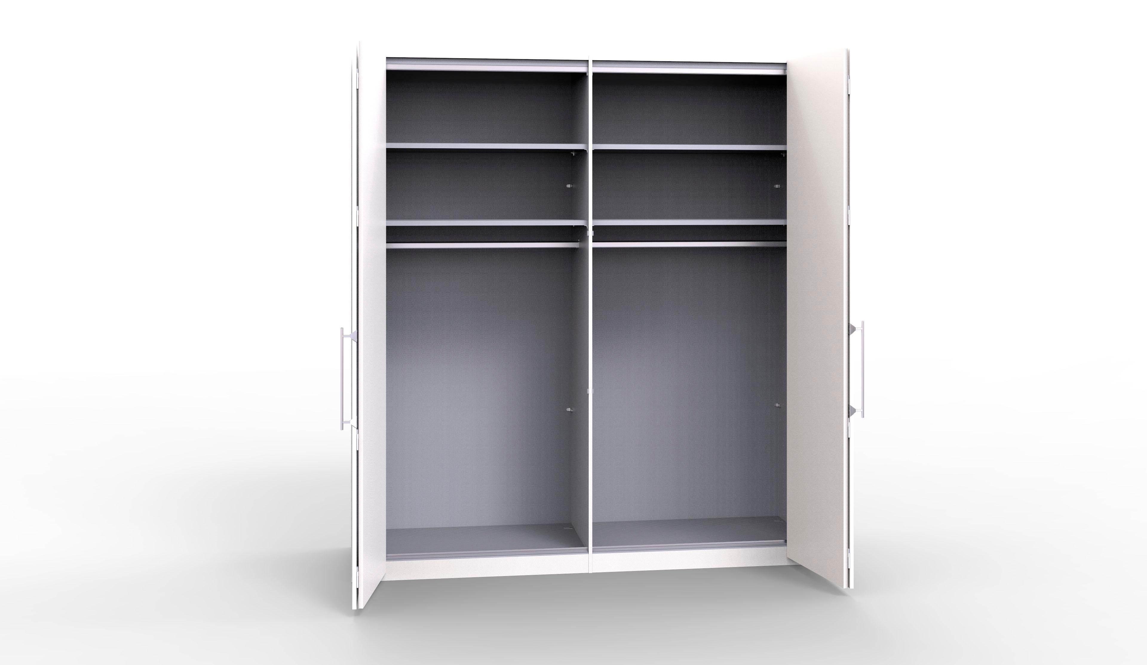 Thumbnail - WIEMANN Falttürenschrank "Loft" Glasfront