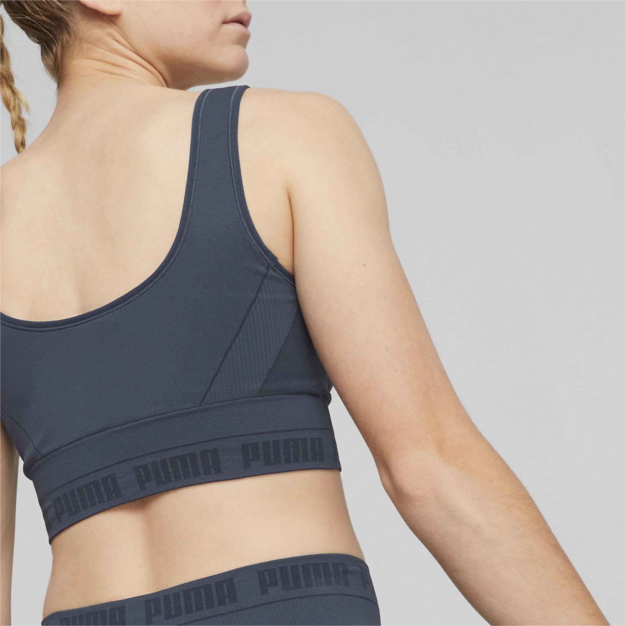 PUMA Crop-Top »EvoKNIT Crop-Top Damen«