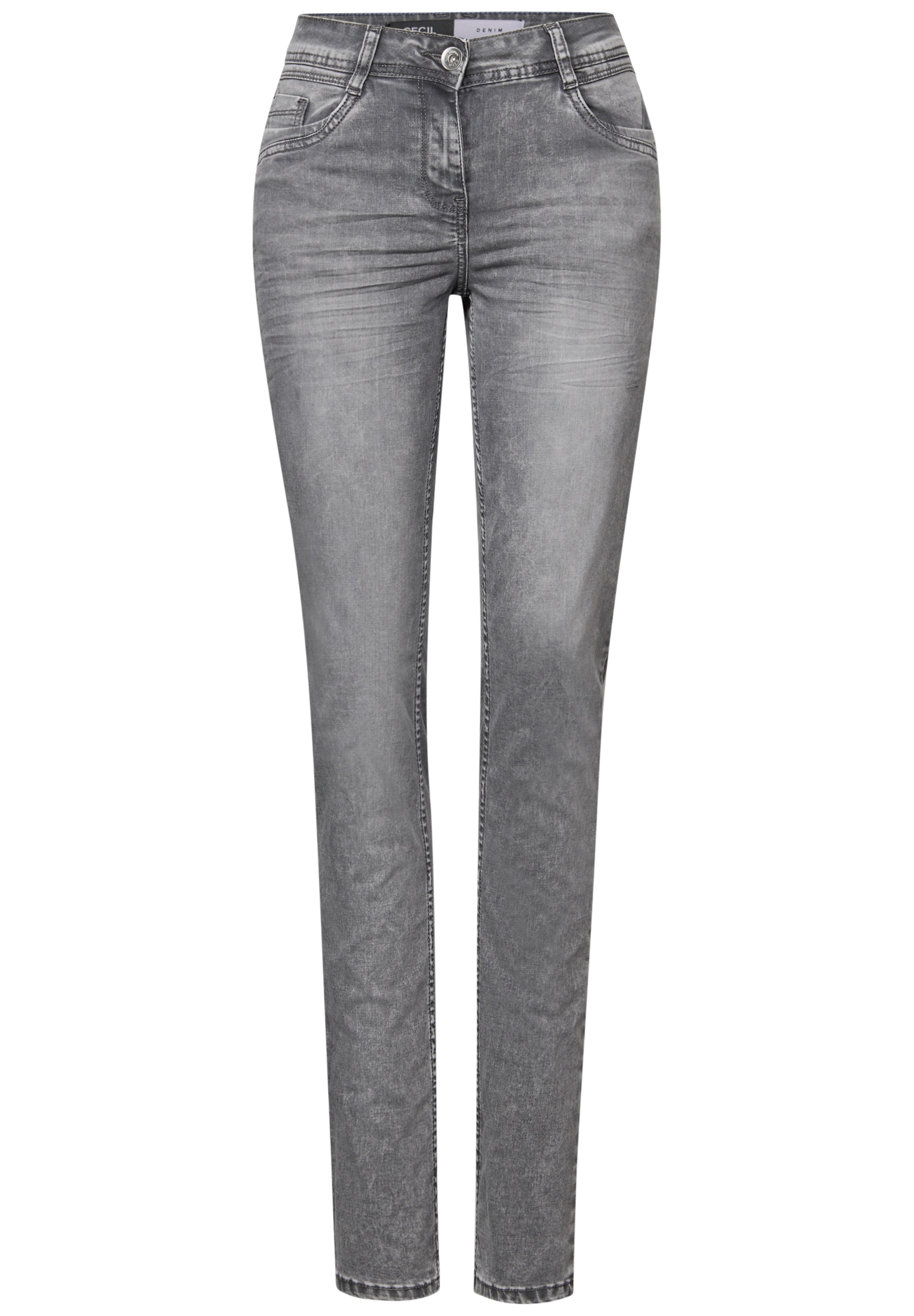 Cecil Gerade Jeans, aus Baumwolle mit Stretchanteil