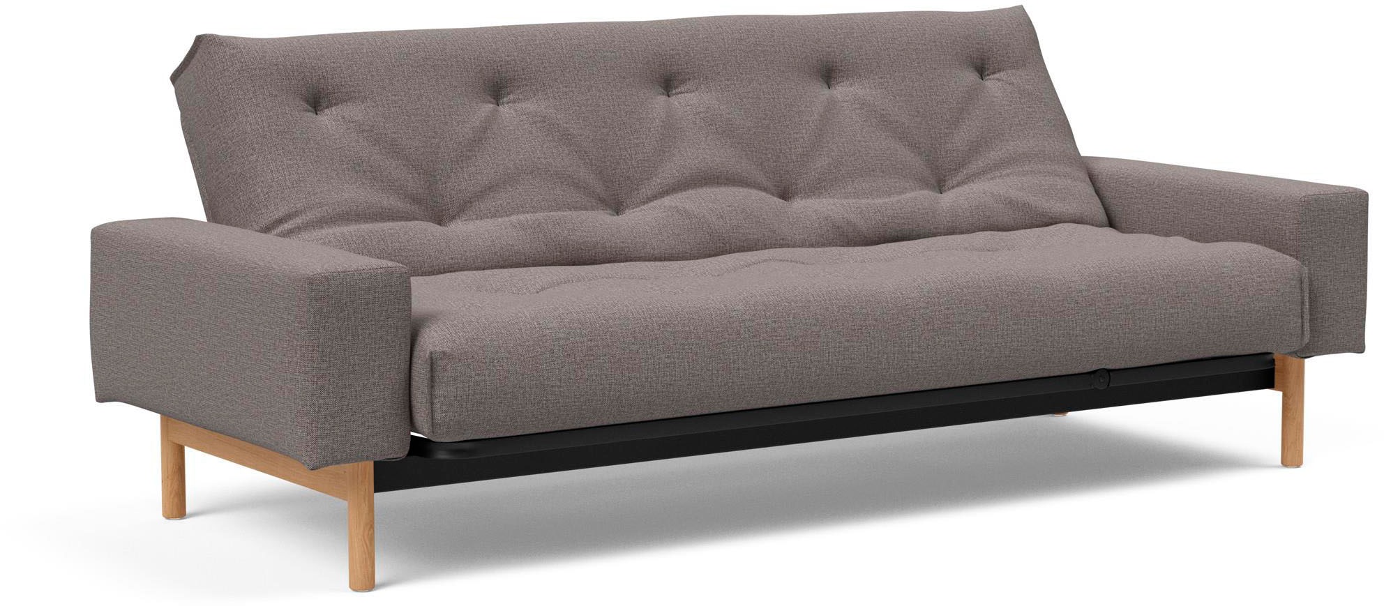 INNOVATION LIVING ™ Schlafsofa »MIMER hochwertige Schlaffunktion, aktuelles Design und extra Komfort,«, Taschenfederkernmatratze, Breite Liegefläche 140 cm