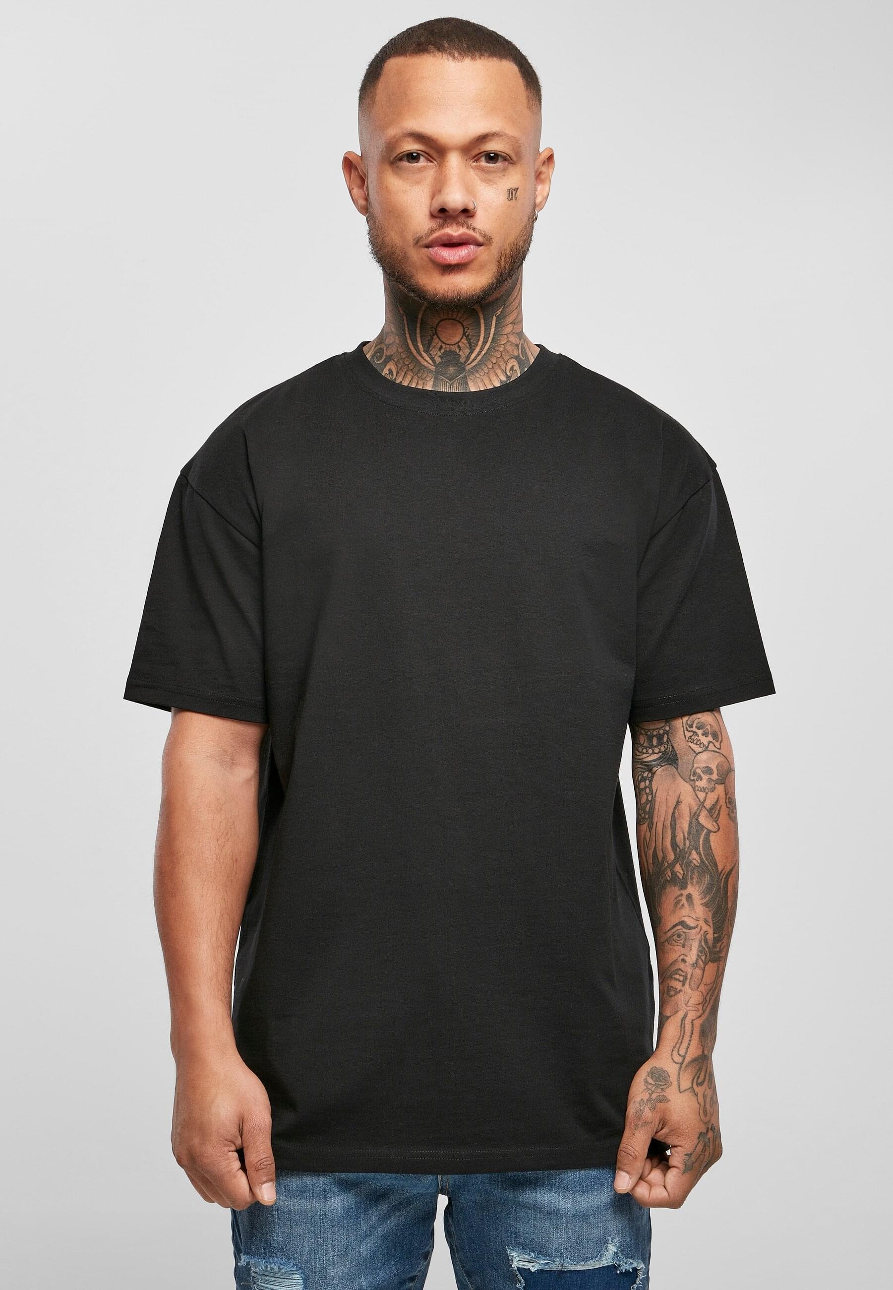 URBAN CLASSICS T-Shirt »Urban Classics Herren Triangle Tee«, (1 tlg.)