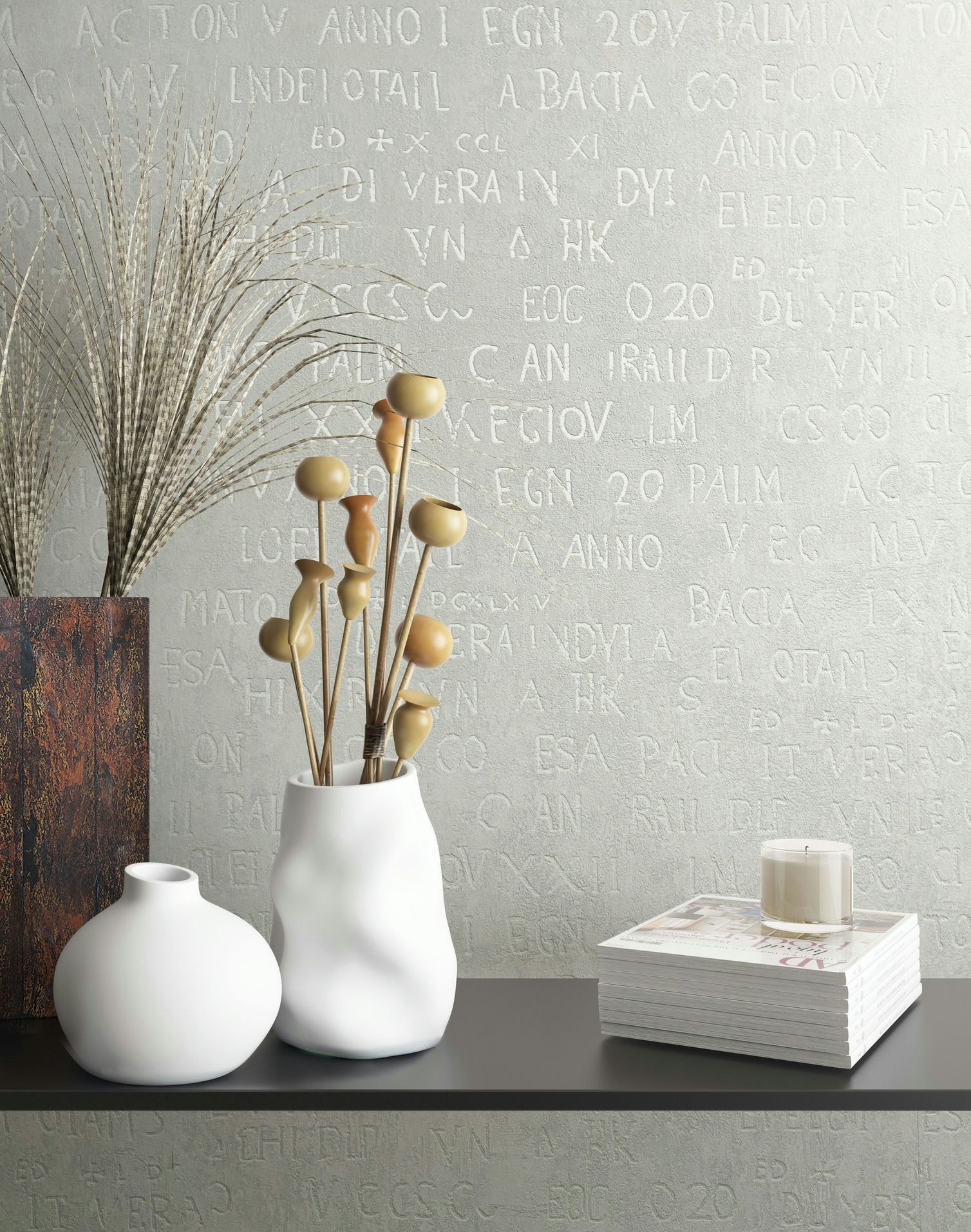 Marburg Vliestapete »Stone Serenity«, Steinoptik, moderne Tapete für Wohnzimmer Schlafzimmer Küche