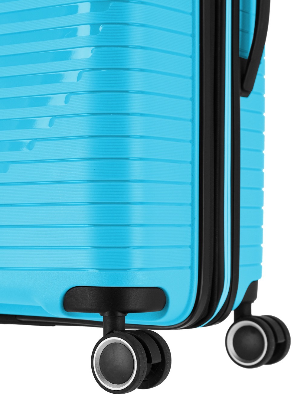 travelite Trolleyset »ORBITA 4w S/M/L«, (Set, 3 tlg., Hartschalen Trolleyset), Hartschalen-Koffer Kofferset Reiseset Handgepäck Aufgabegepäck