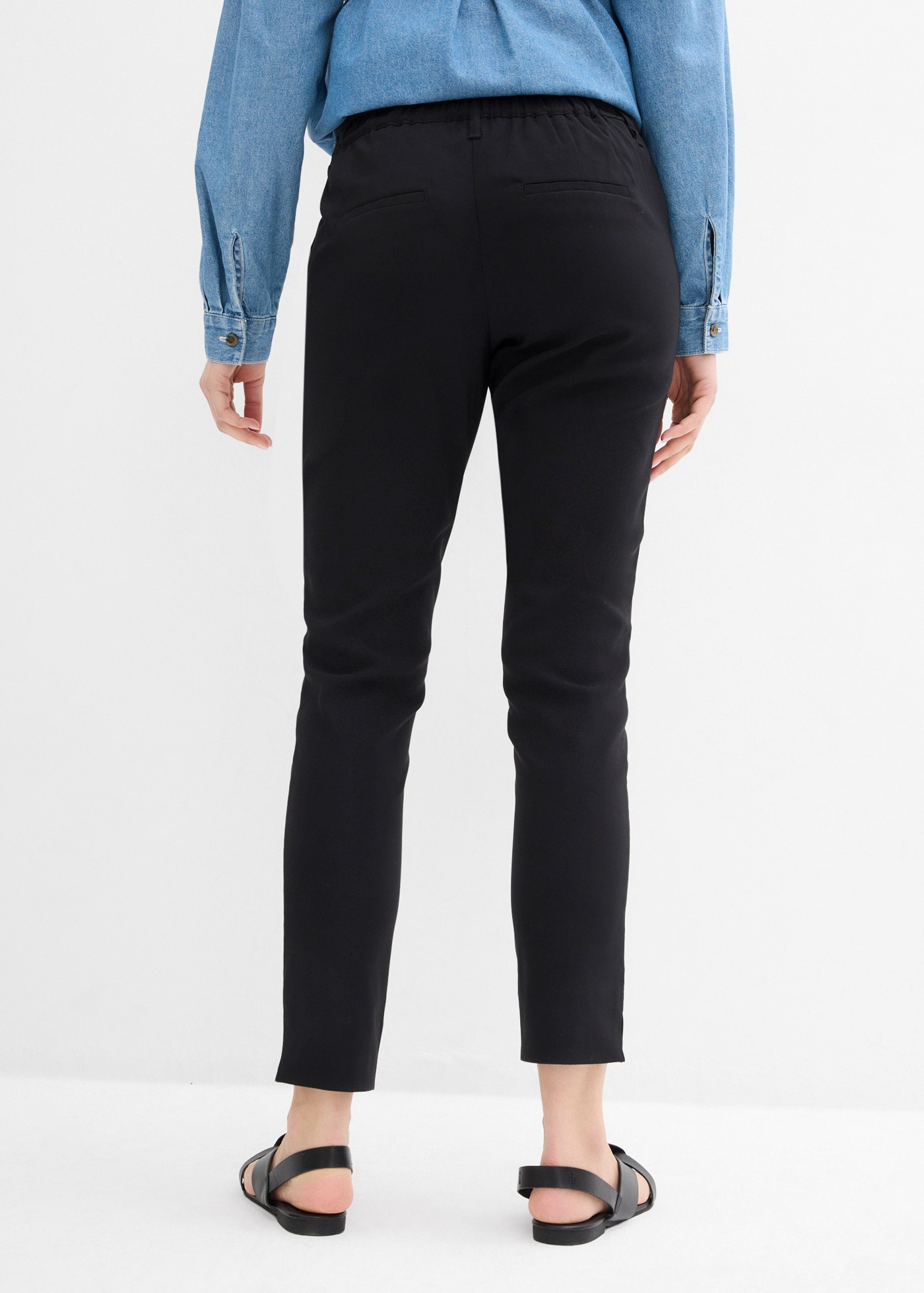 bonprix Umstandshose aus Bengalin mit Elasthan, mit elastischem Gummizug vo günstig online kaufen