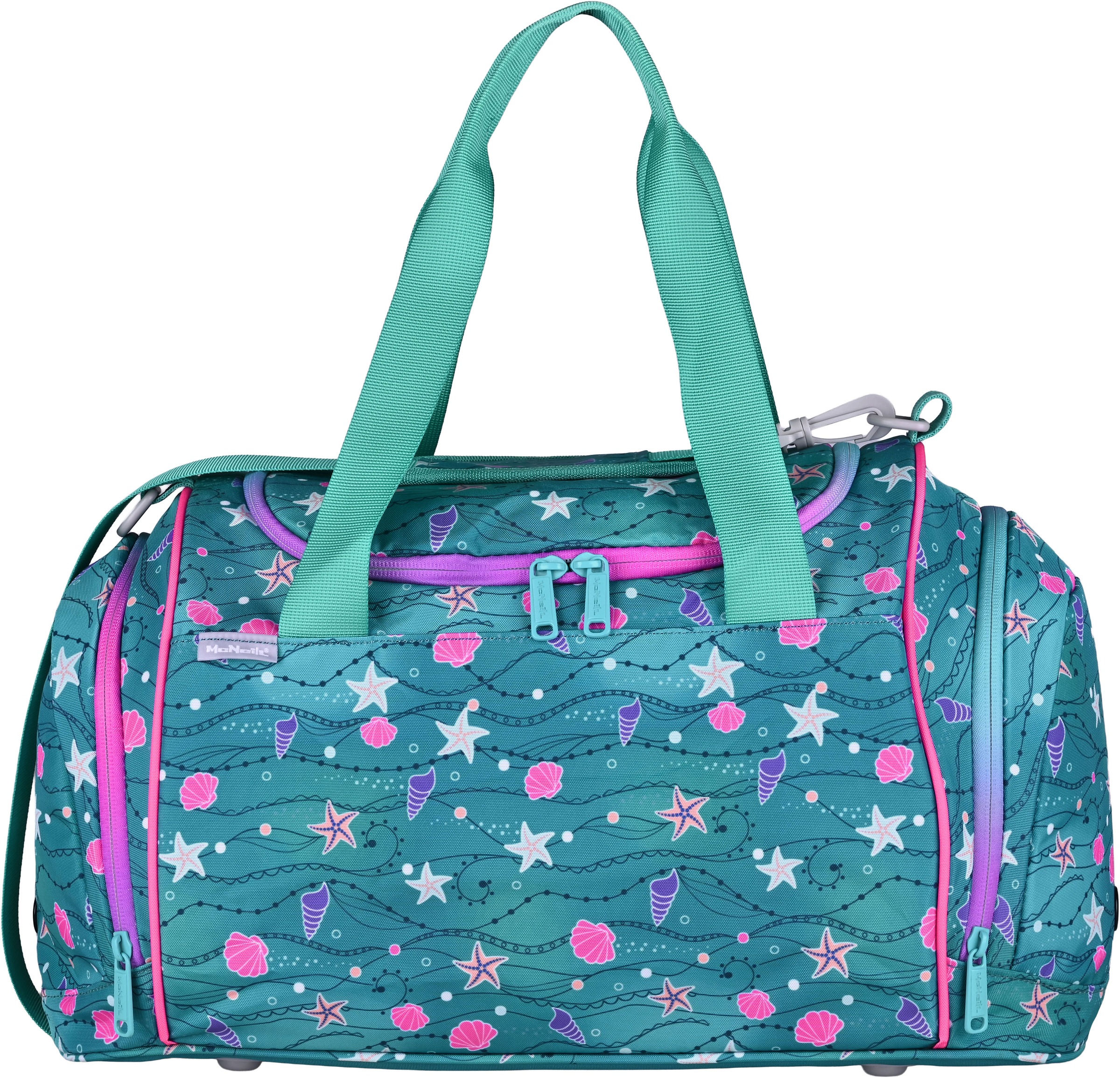 MCNEILL Kinder Sporttascheseafish, Polyester, Taschen, für Schule, Sport und Freizeit