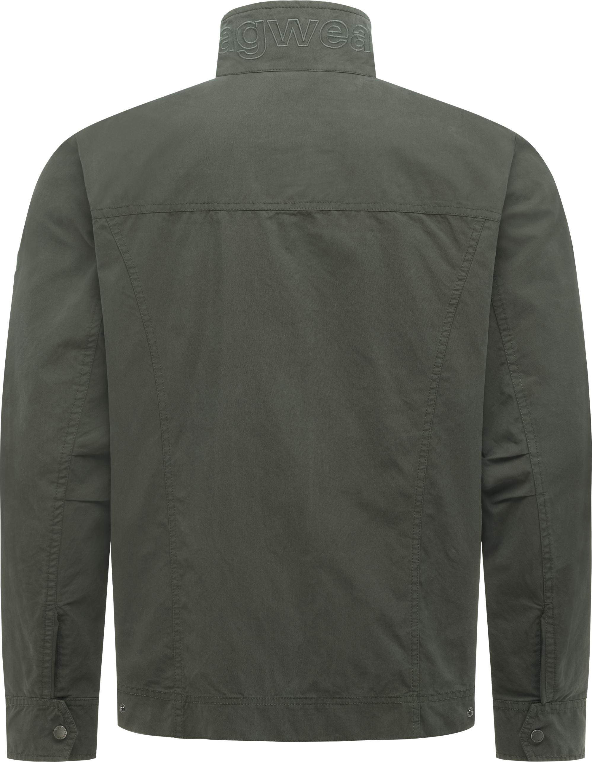 Thumbnail - Ragwear Outdoorjacke "Murpho" ohne Kapuze Leichte Übergangsjacke mit Brusttaschen