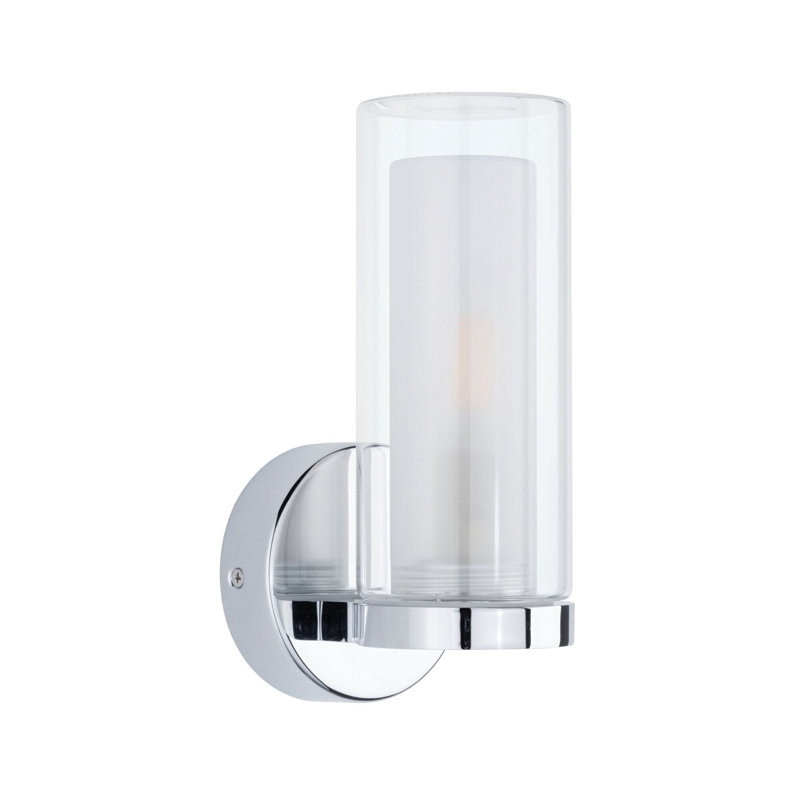 Chrom flammig-flammig Bathroom max. »Selection Luena 230V Paulmann 1x20W Glas/Metall«, | Deckenleuchte 1 BAUR IP44