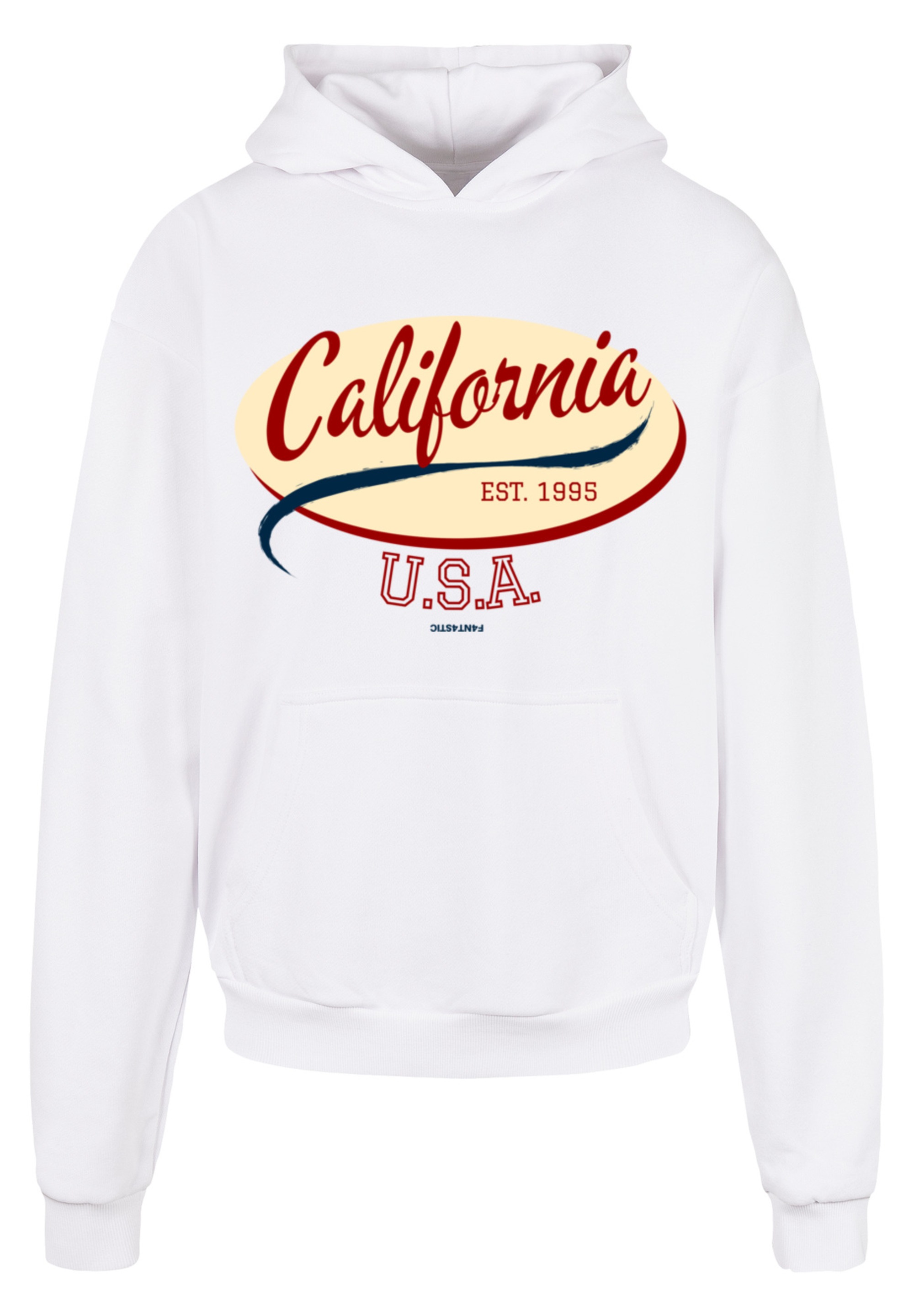 F4NT4STIC Kapuzenpullover »California OVERSIZE HOODIE«, Print