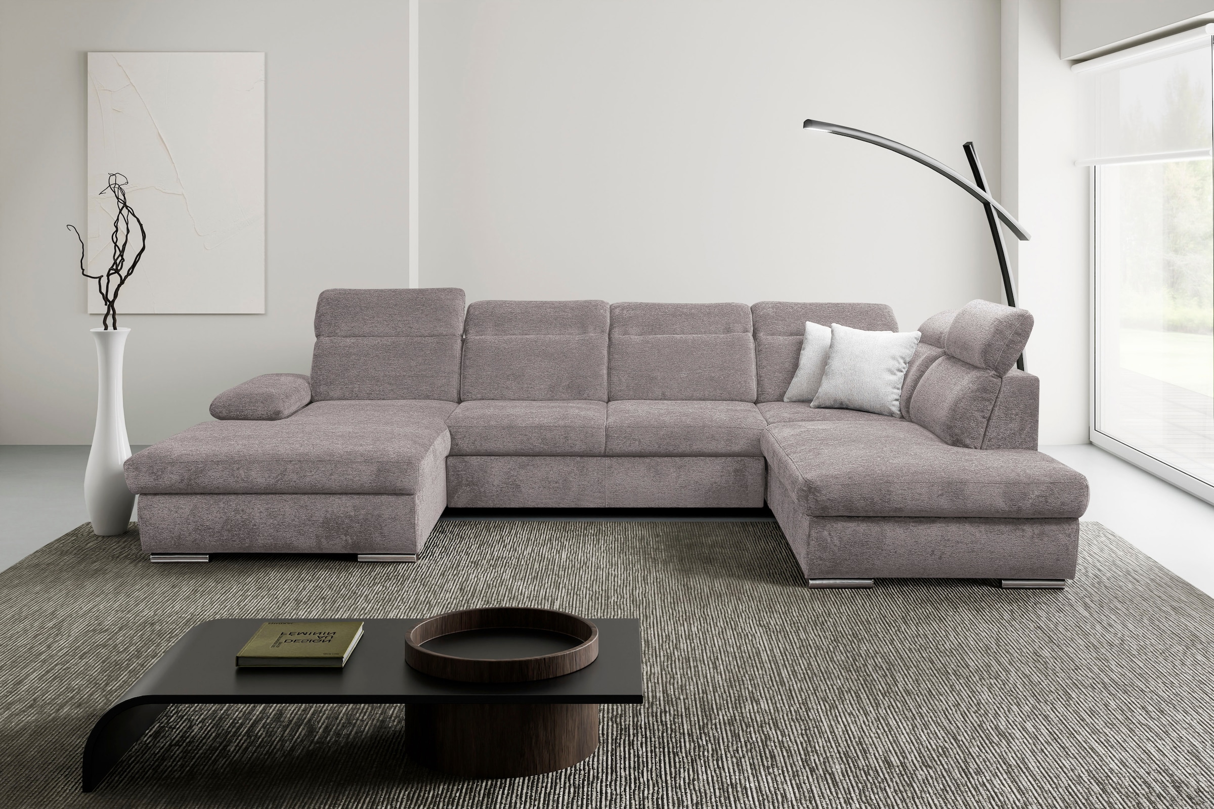 WERK2 Wohnlandschaft "Cordoba inkl. Bett, Bettkasten und Kopfteilfunktion, günstig online kaufen