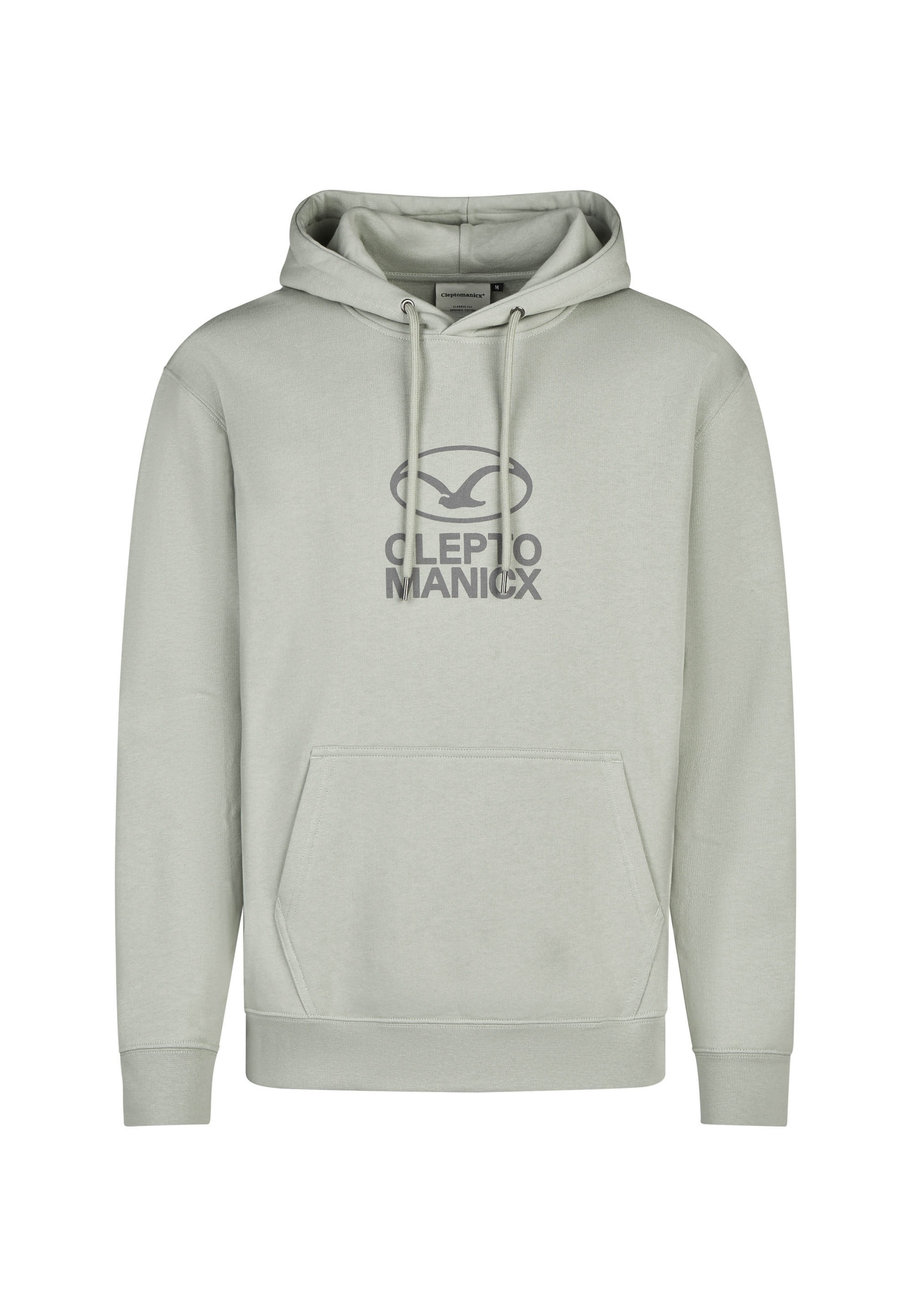 Cleptomanicx Kapuzensweatshirt »Möwe Plate«, mit lässigem Frontprint
