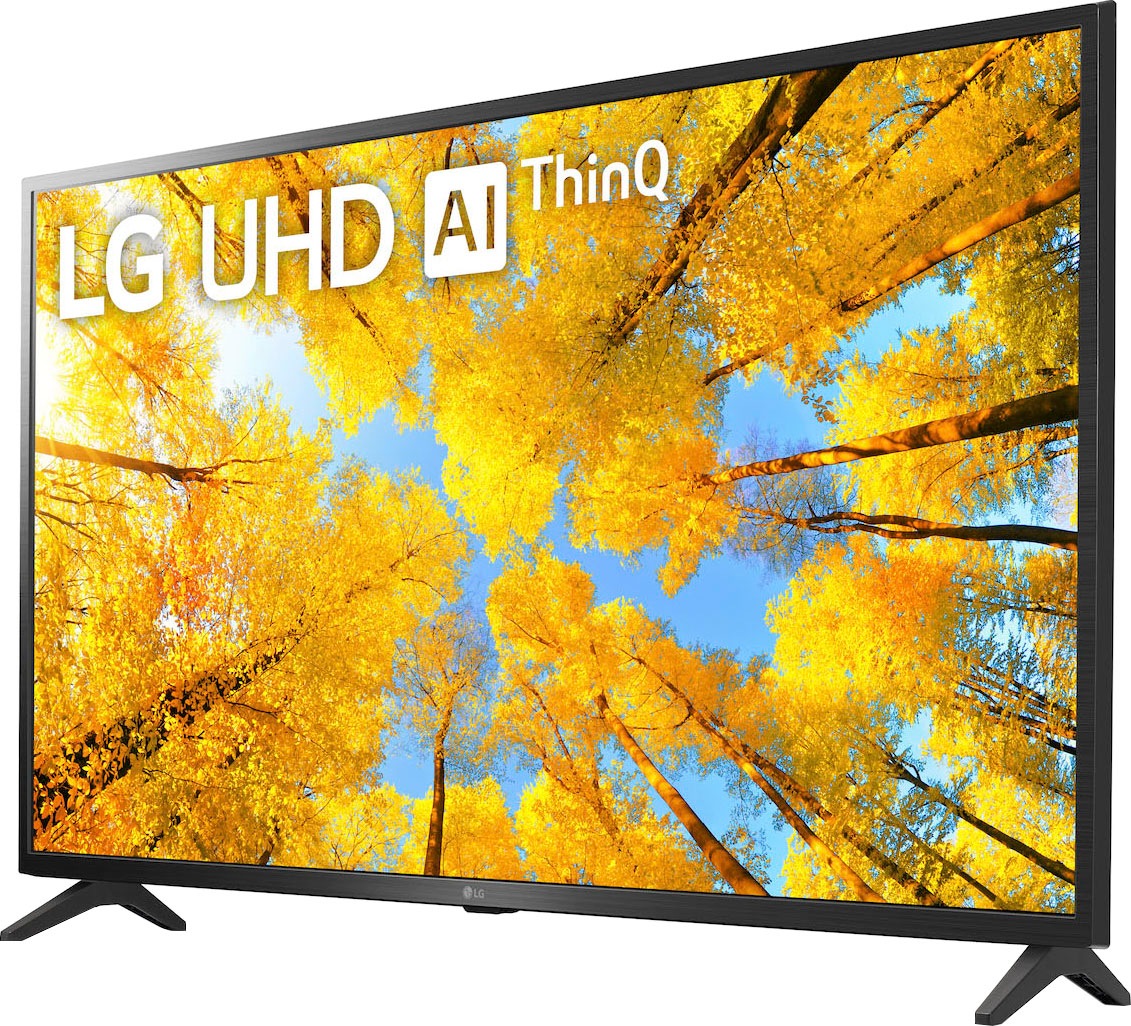 LG LED-Fernseher »43UQ75009LF«, 108 cm/43 Zoll, 4K Ultra HD, Smart-TV, α5  Gen5 4K AI-Prozessor,Direct LED,HDR10 Pro und HLG,Sprachassistenten | BAUR