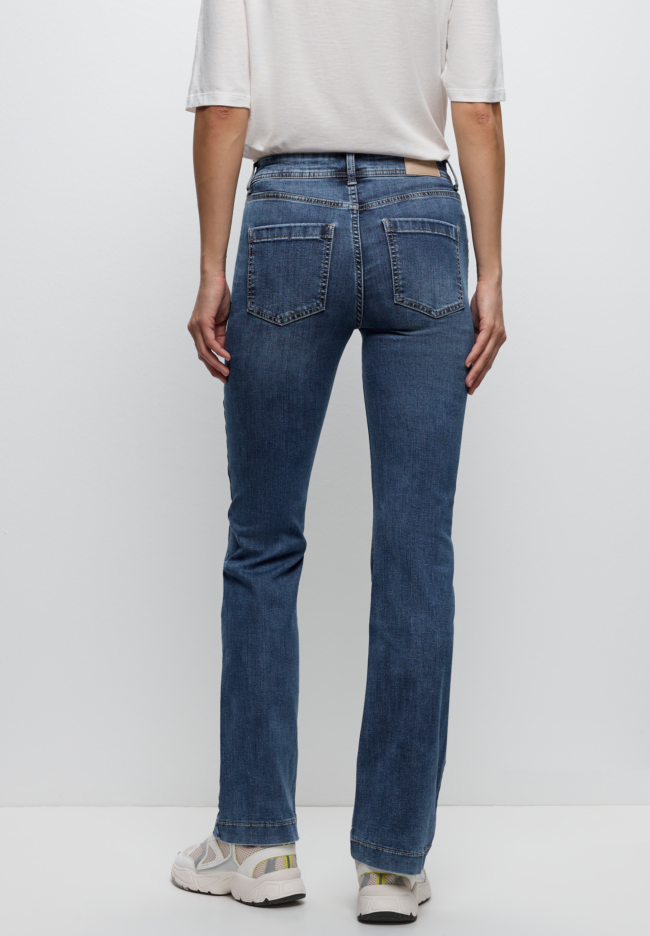 STREET ONE Slim-fit-Jeans, High Waist günstig online kaufen