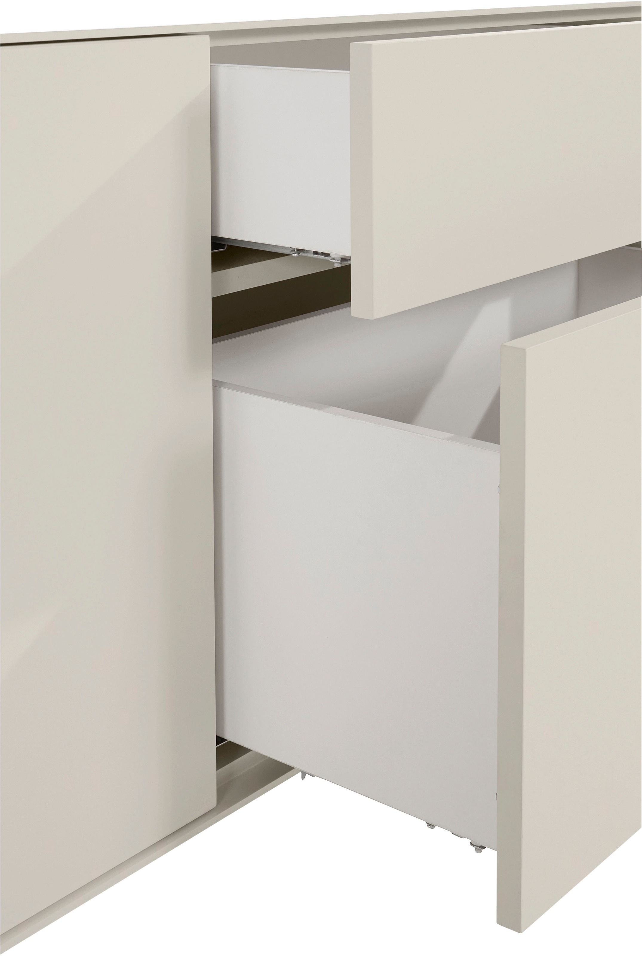 LeGer Home by Lena Gercke Lowboard »Essentials«, (2 St.), Breite: 239cm, MDF lackiert, Push-to-open-Funktion