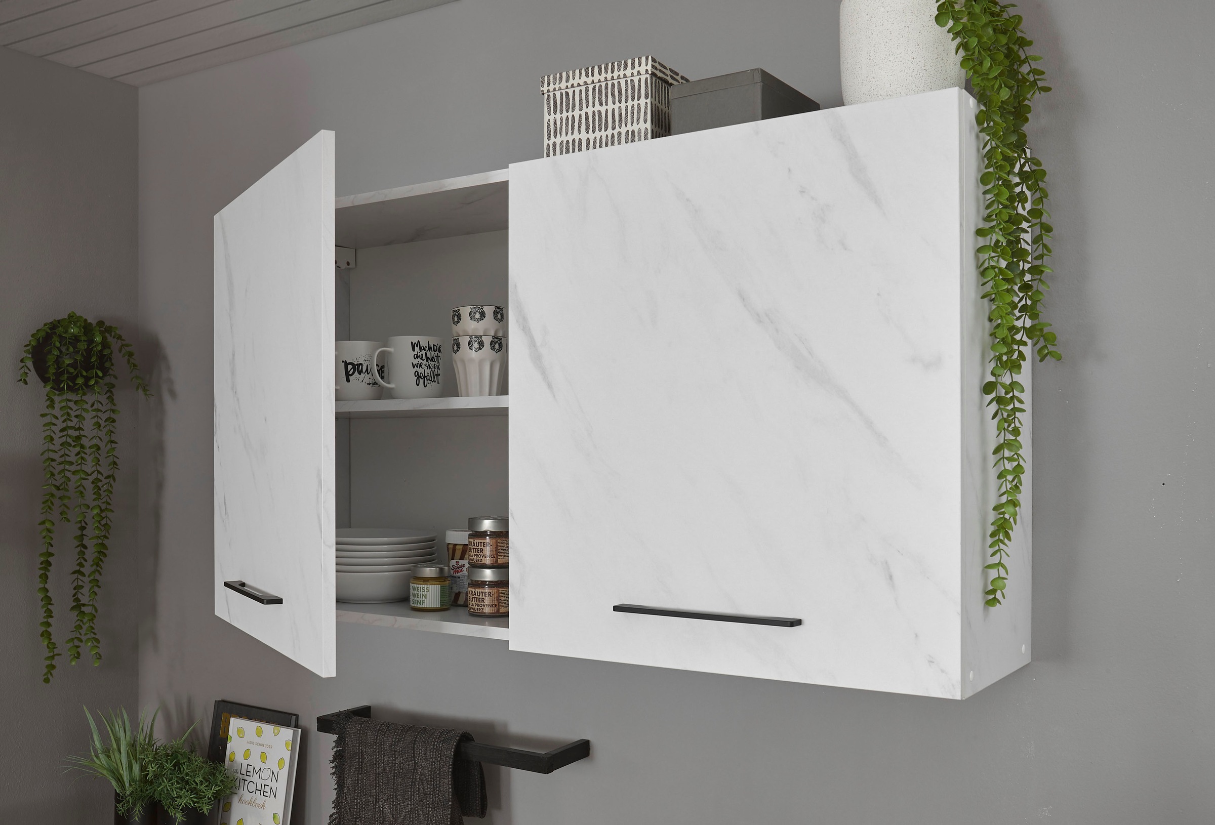 BASIC by Balculina Küchenzeile »Yorki«, Breite 320 cm, wahlweise mit E-Geräten