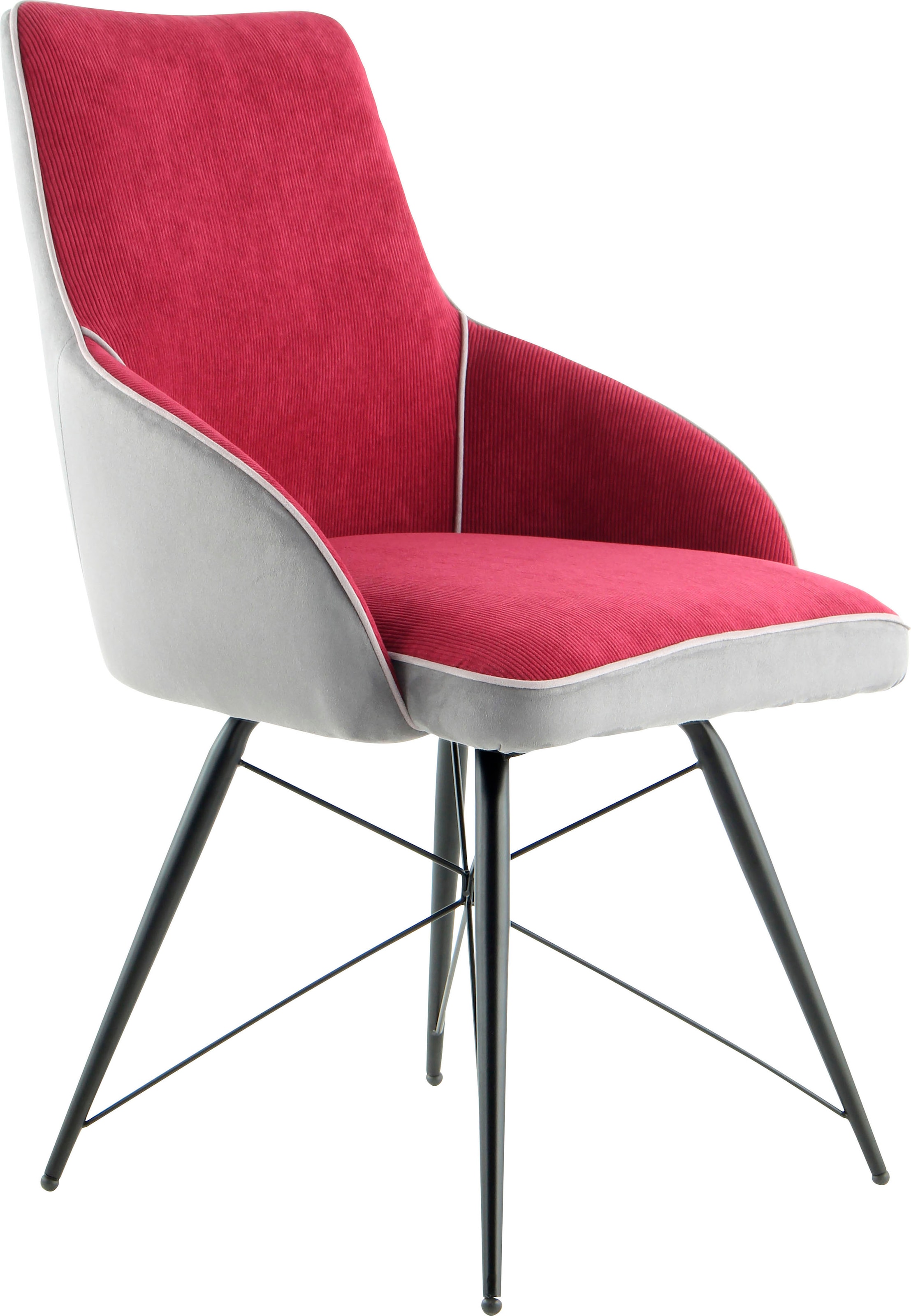 Schalenstuhl »Stuhl Carol 125«, (Set), 1 St., bequem, zweifarbig