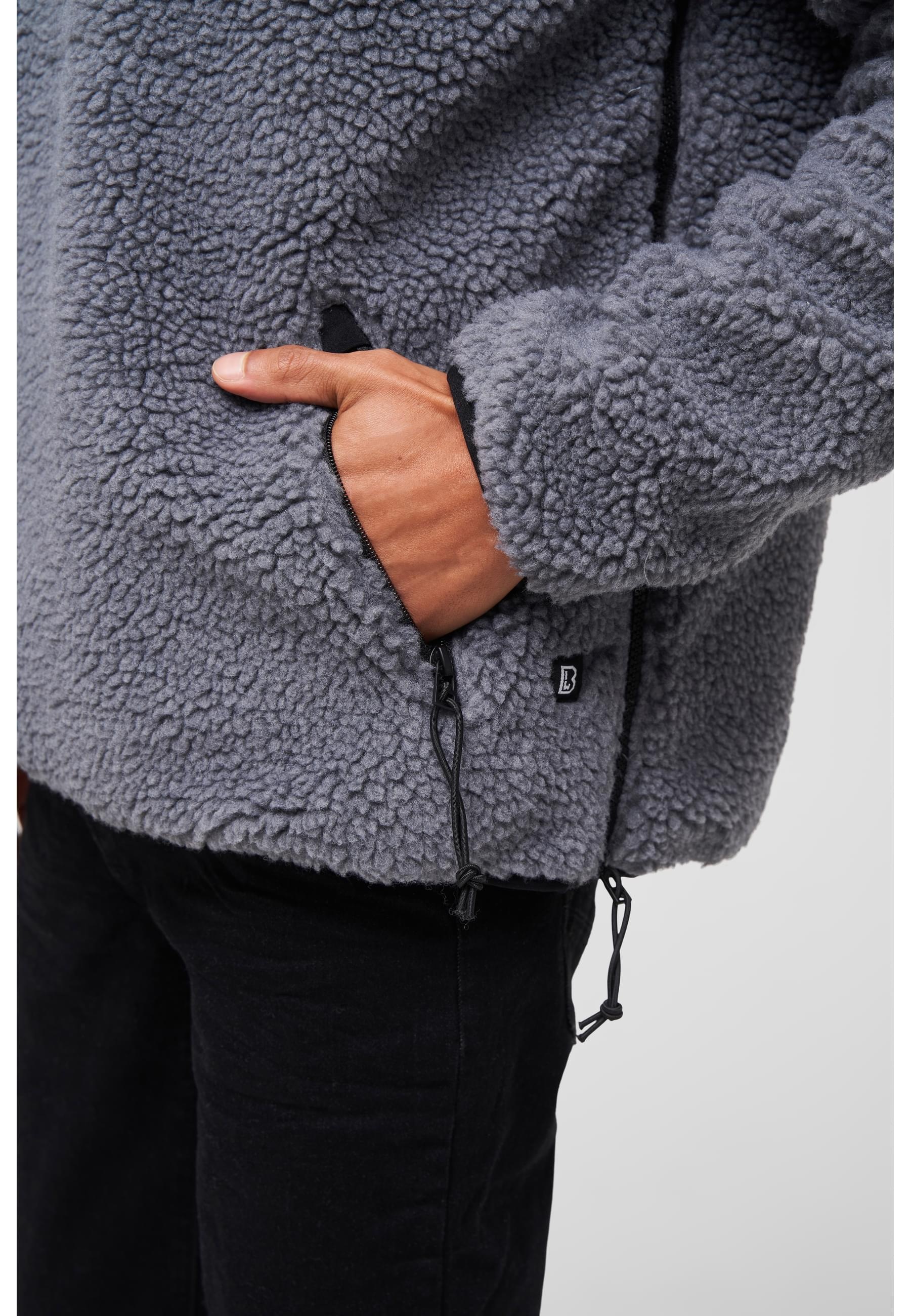Brandit Anorak »Brandit Herren Teddyfleece Worker Pullover«, (1 St.), mit Kapuze