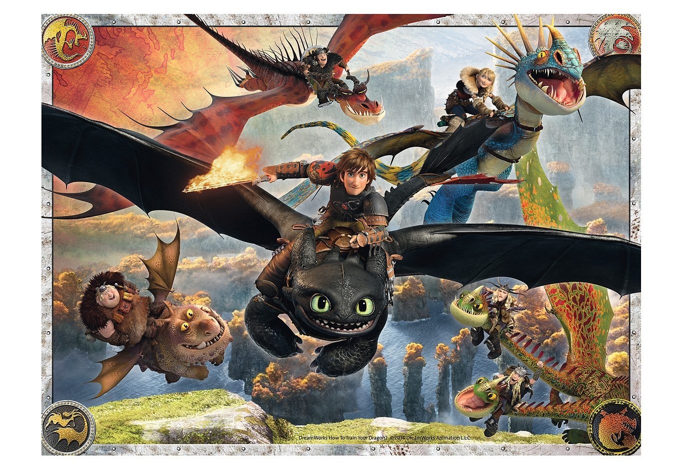 Ravensburger Puzzle »Drachenzähmen leicht gemacht«, Made in Germany