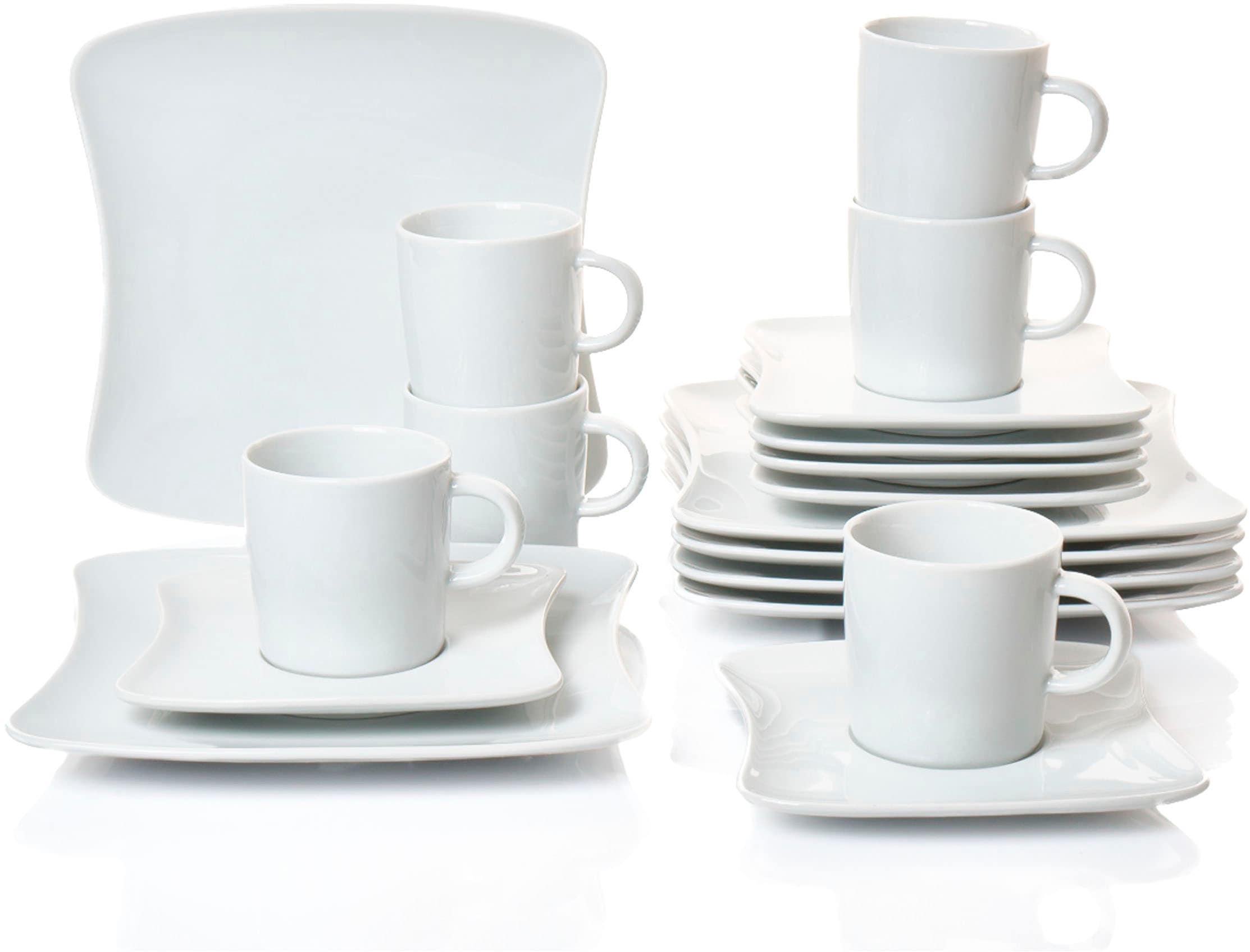 Retsch Arzberg Kaffeeservice "Geschirr-Set, Service SANDY" Porzellan Made i günstig online kaufen