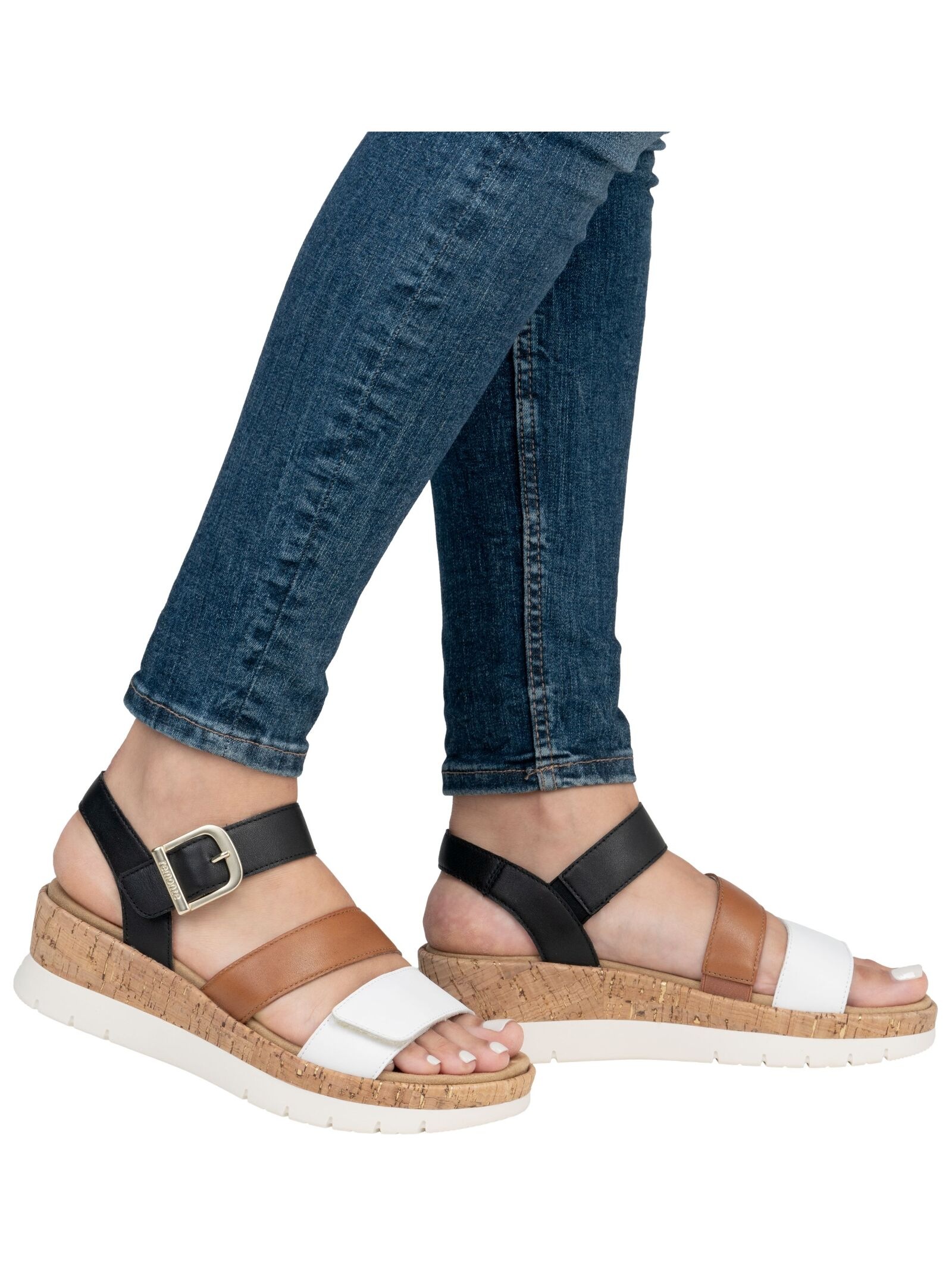 Remonte Keilsandalette »Remonte Sandalen Leder«