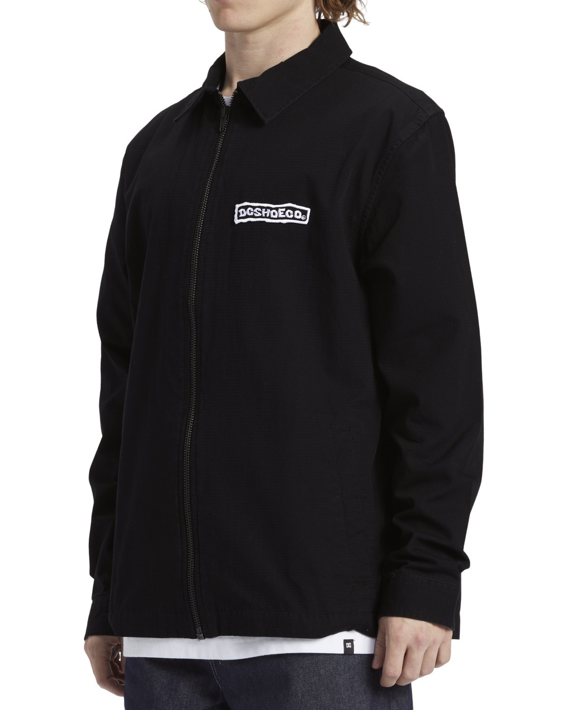 DC Shoes Carbon Overshirt Schwarz M 2