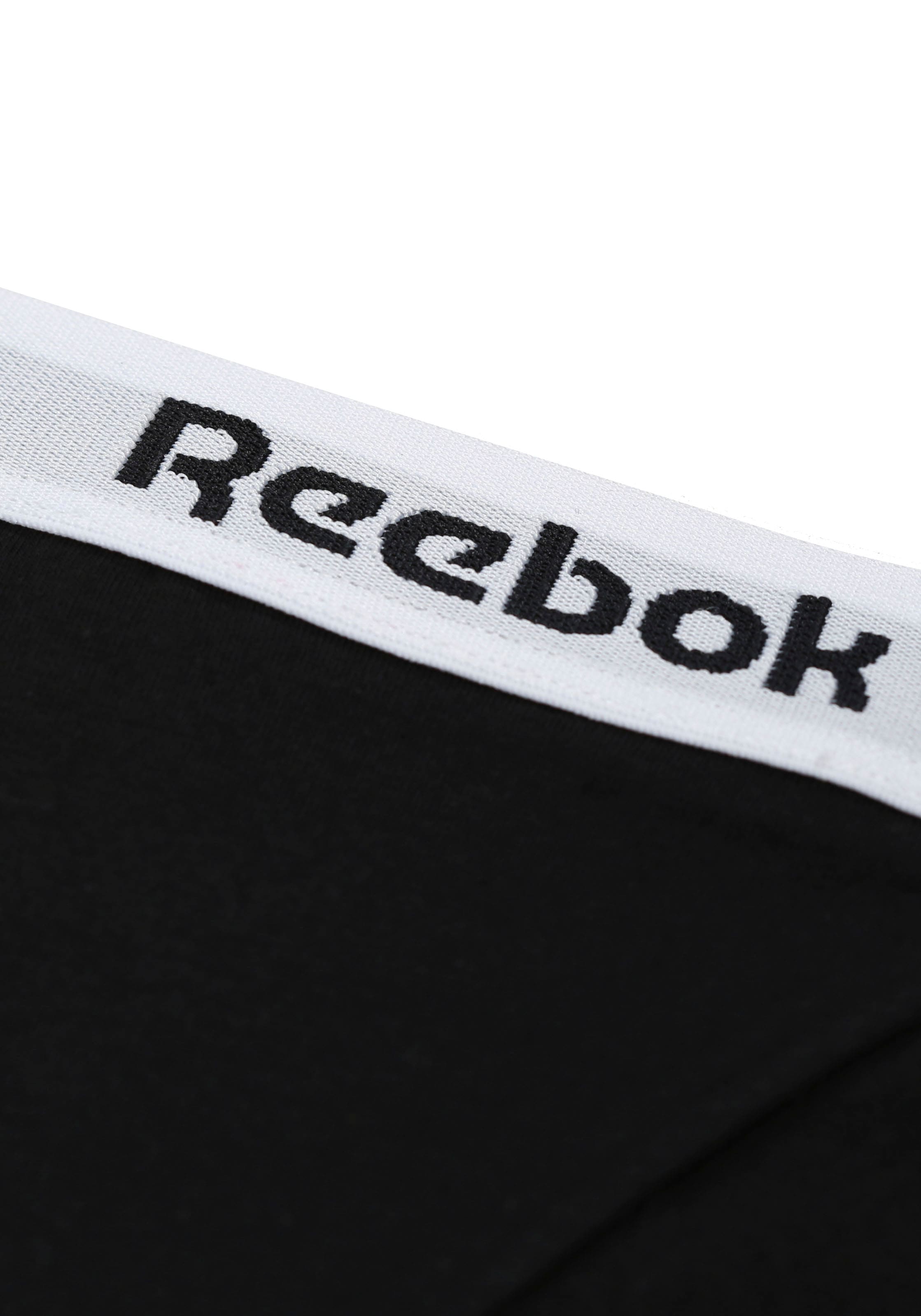 Reebok Tanga, (Packung, 3 St.), mit Logobund