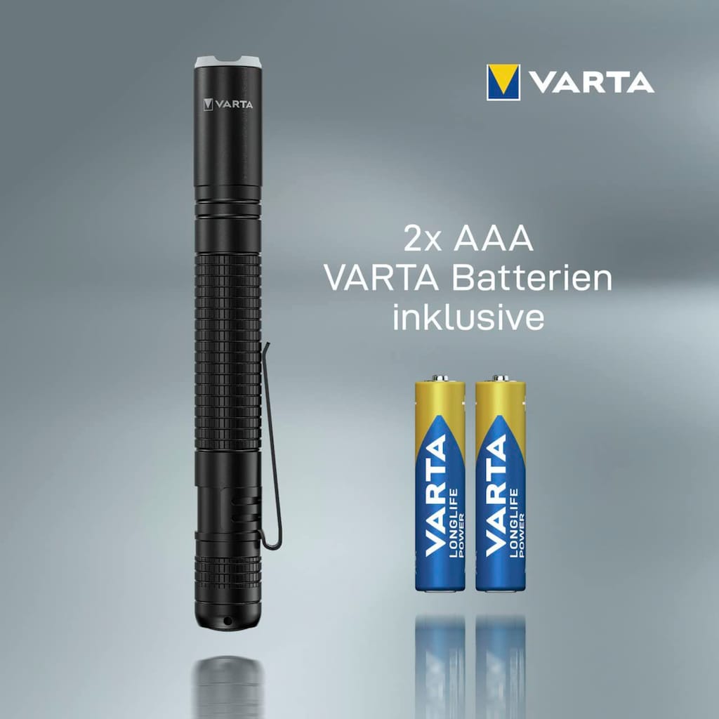 VARTA Taschenlampe »Aluminium Light F10 Pro«, (1 St.)