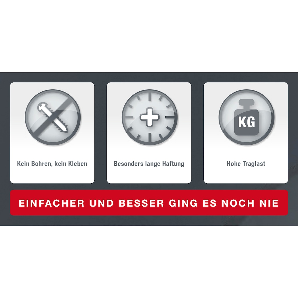 GSW Badaccessoire-Set »HOOKIE System® 4-teilig«, (Set, 4 tlg.)