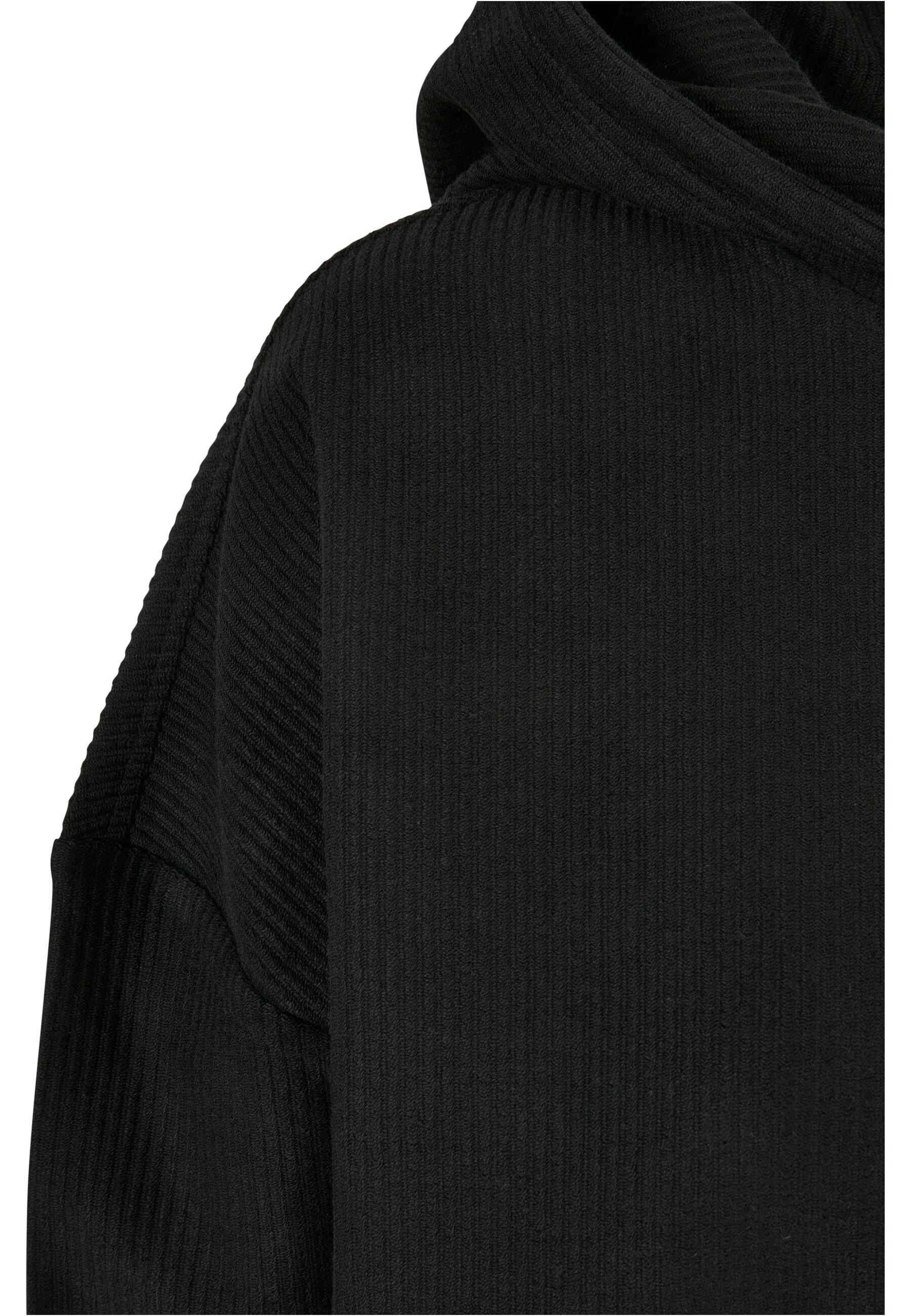 URBAN CLASSICS Kapuzenpullover »Urban Classics Damen Ladies Oversized Short Rib Hoody«, (1 tlg.)
