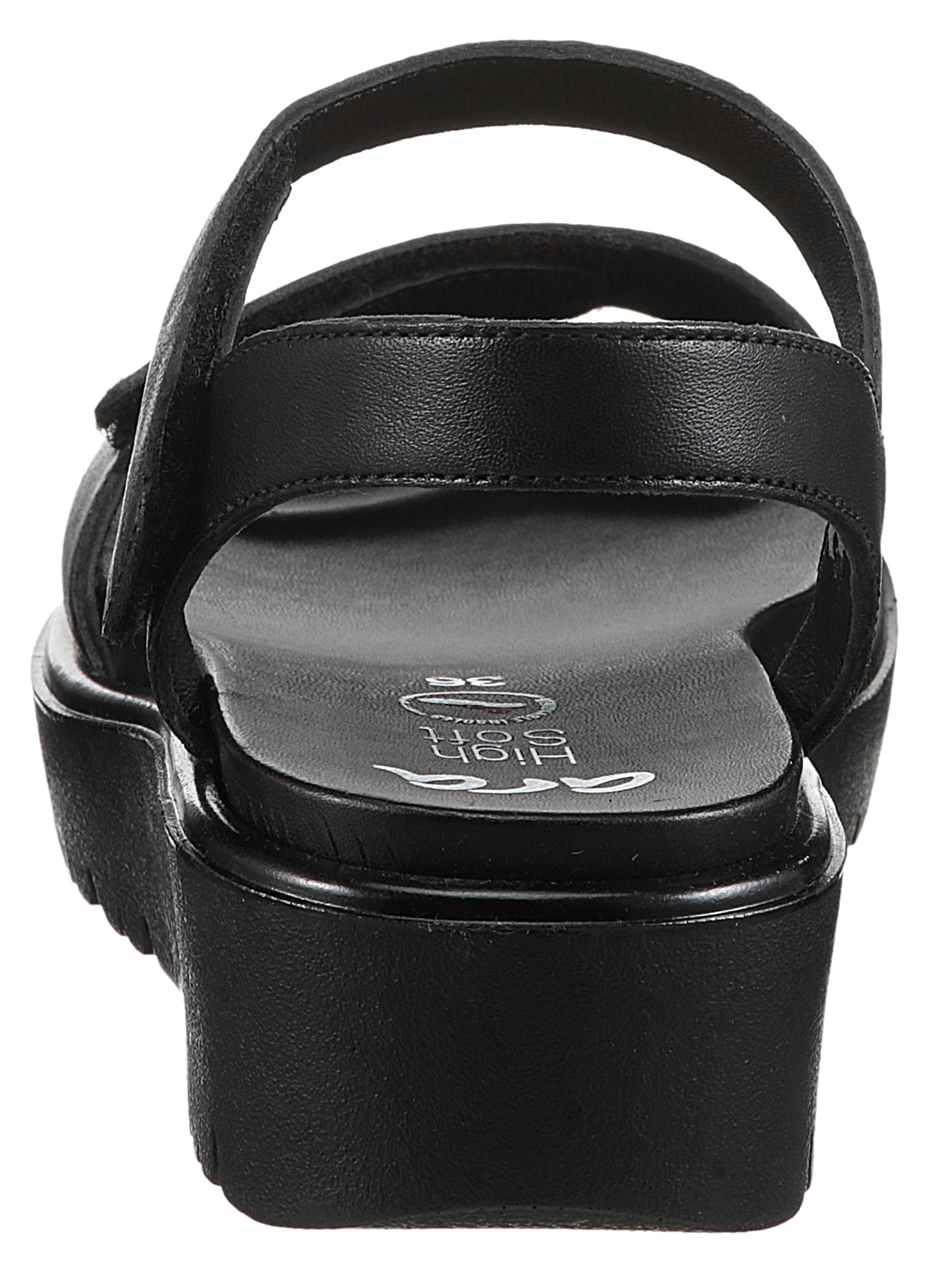 Ara Keilsandalette "BILBAO", Sommerschuh, Sandale, Keilabsatz, Klett, Weite günstig online kaufen