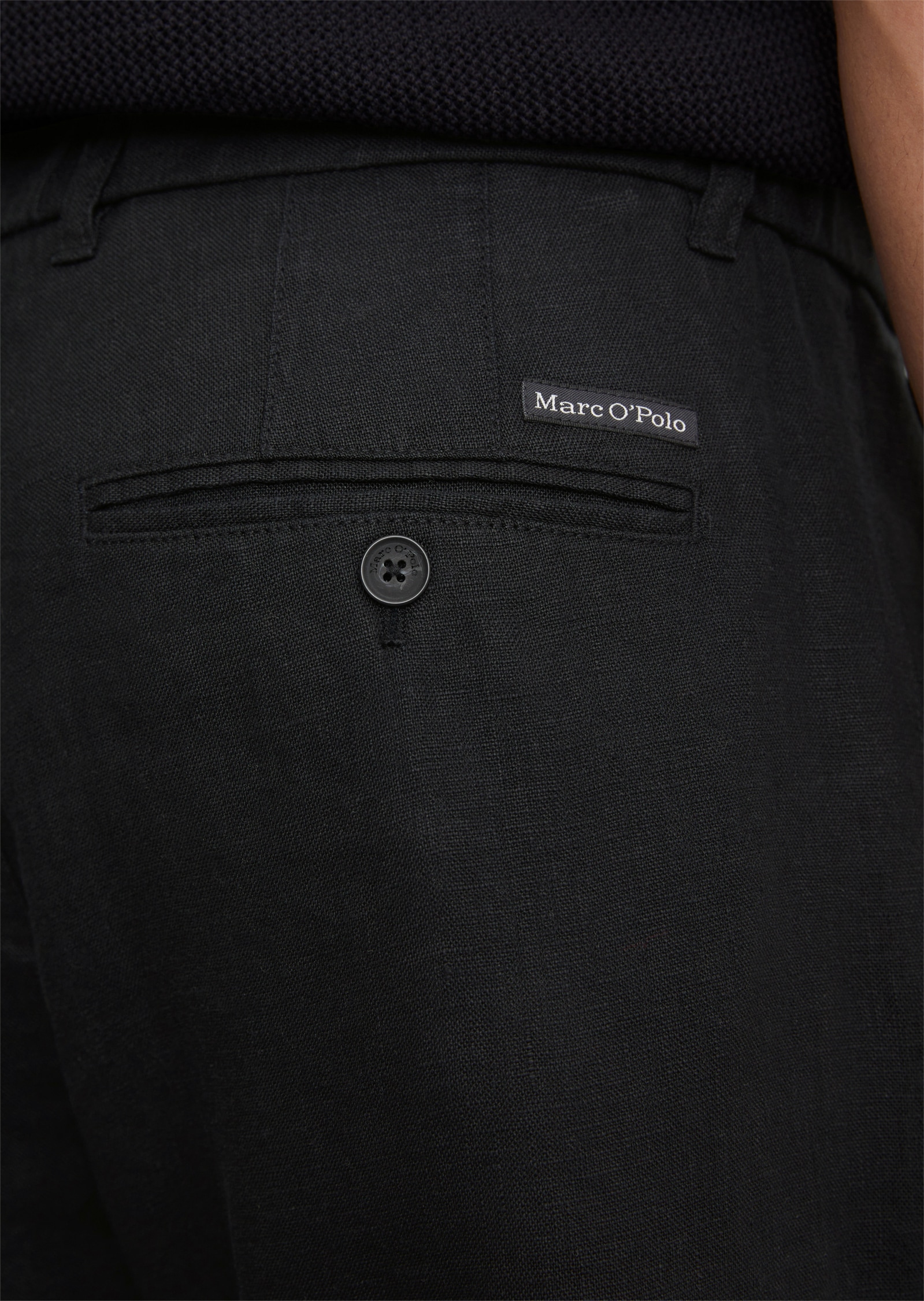 Marc O'Polo Leinenhose »Osby jogger pleats«