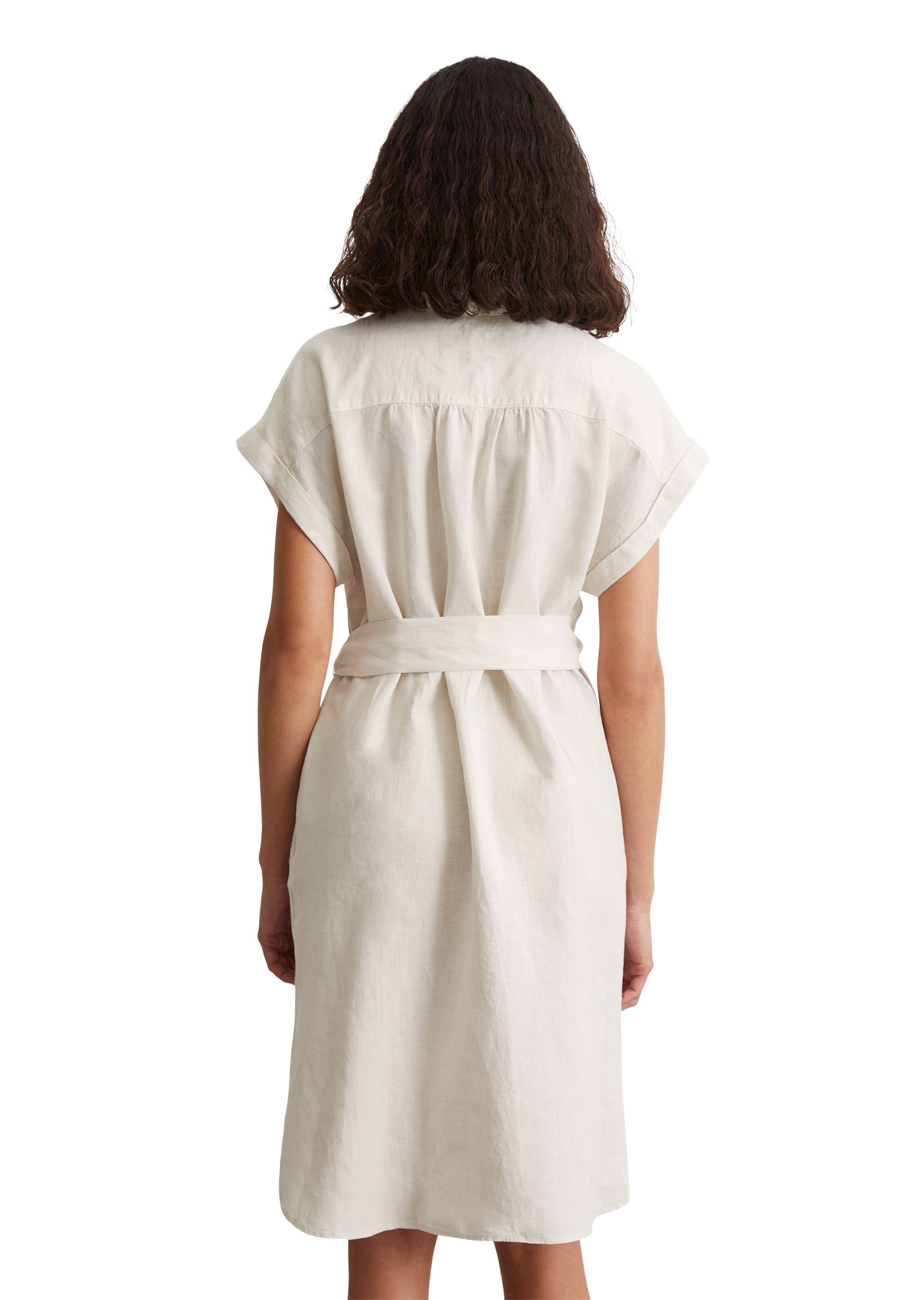 Thumbnail - Marc OPolo Midikleid "mit Bindegürtel"