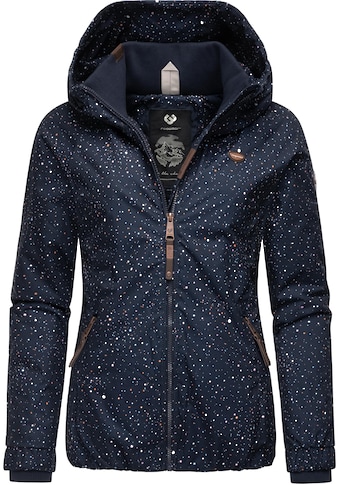 Ragwear Winterjacke »Dizzie Print« su Kapuze G...