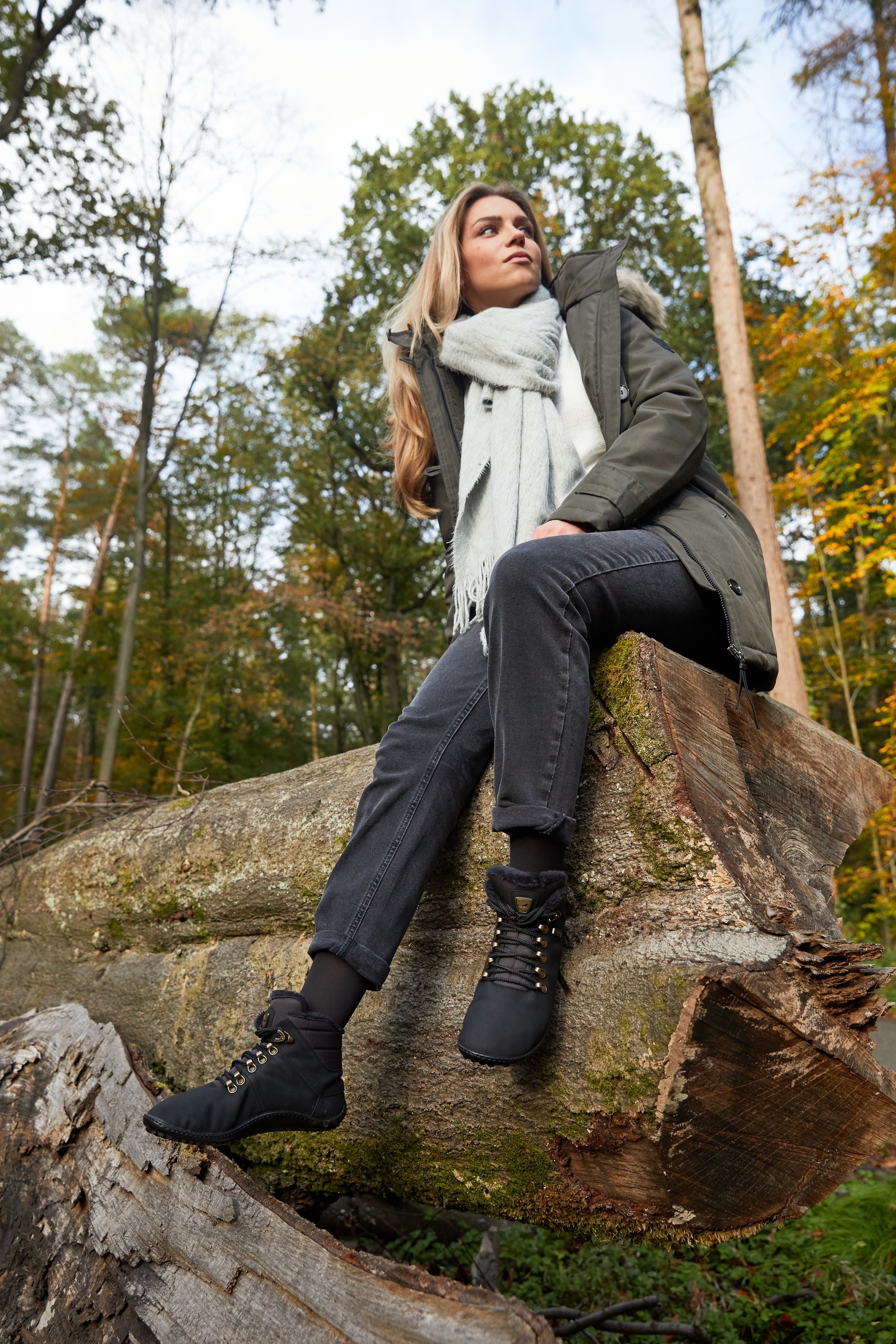 Thumbnail - Leguano Barfußschuh "HUSKY", Bequemschuh, Komfortschuh, Flats, Schnürboots, einzigartig flexibel