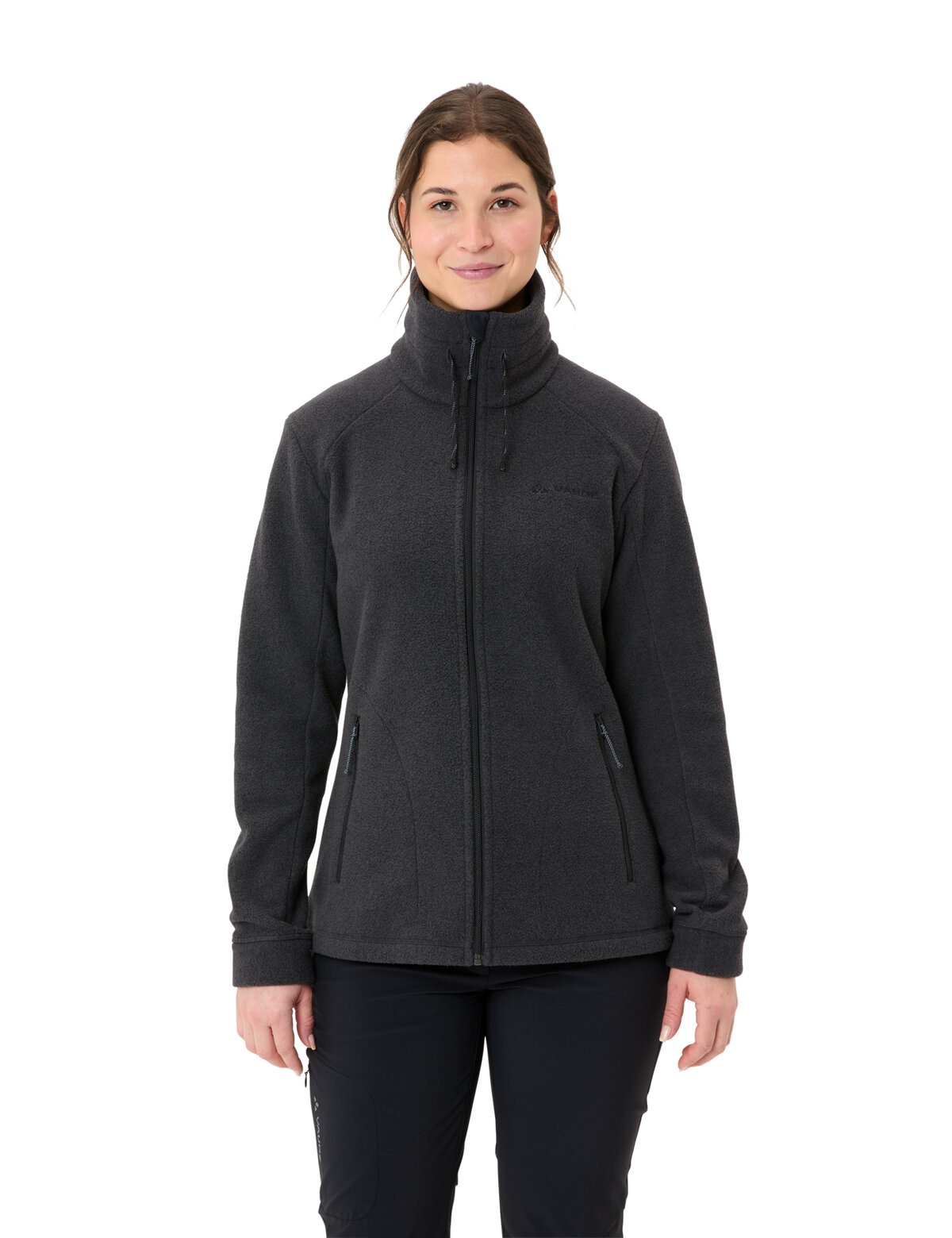 VAUDE Fleecejacke "WOMENS SKOMER WINTER FLEECE JACKET" ohne Kapuze mit Reißverschluss über die gesamte Länge, Regular Fit